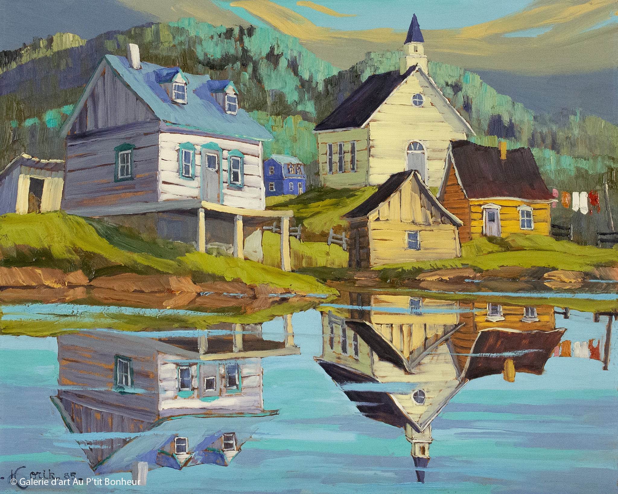 Vladimir Horik | Une chapelle dans l’arrière-pays de Charlevoix  (1985)