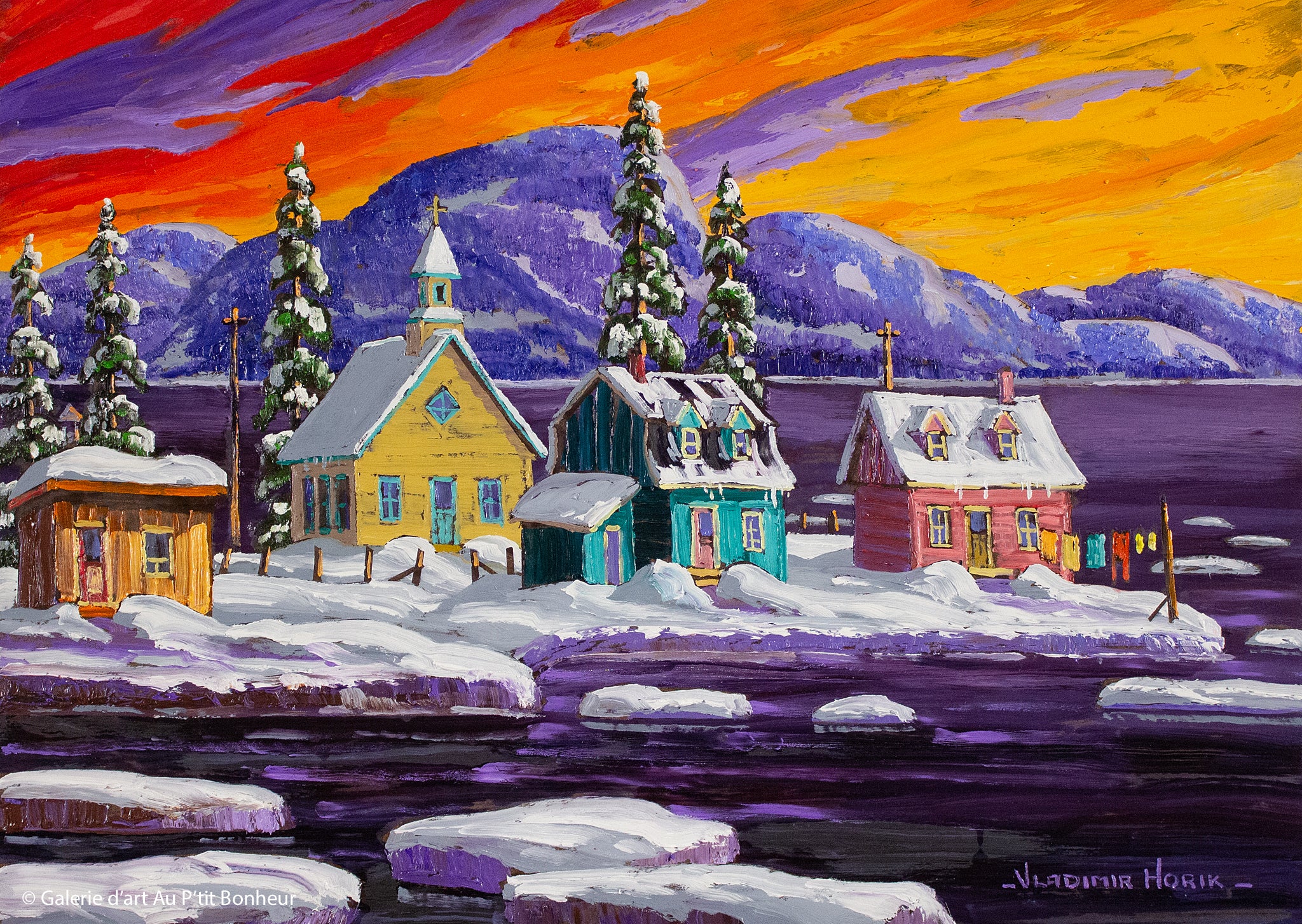 Vladimir Horik | Au bord du lac