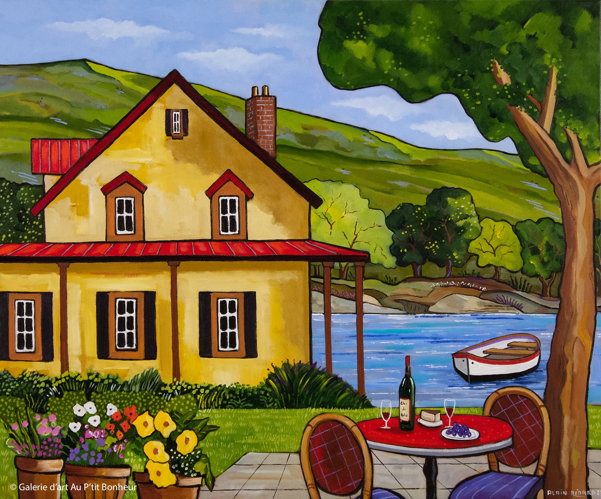 Alain Bédard | Moment de détente