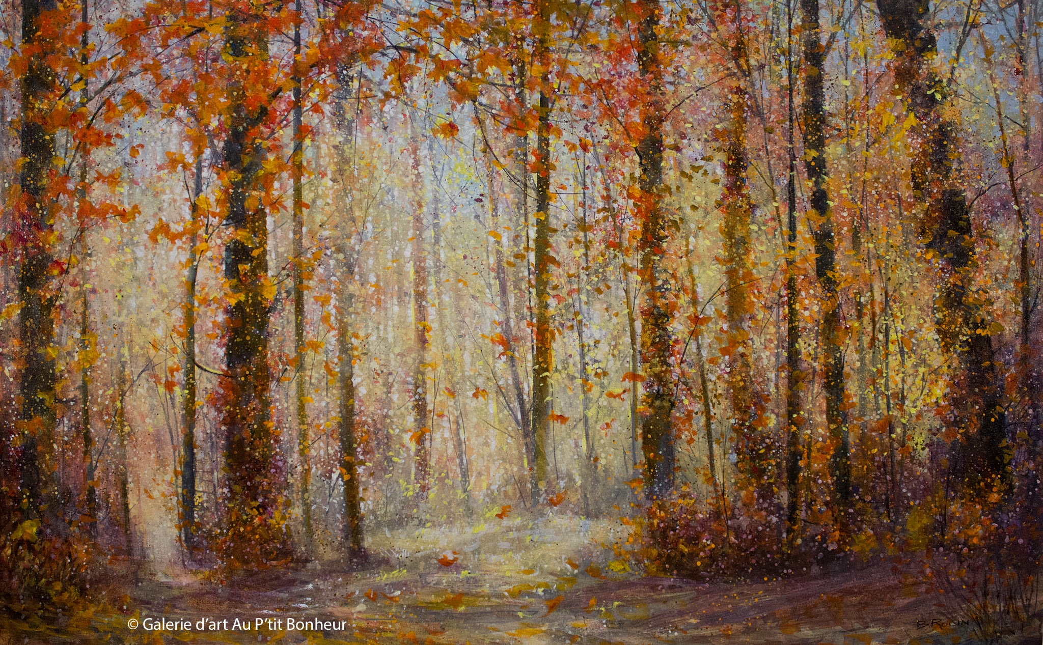 Bev Rodin | Breeze, Forest Light Series