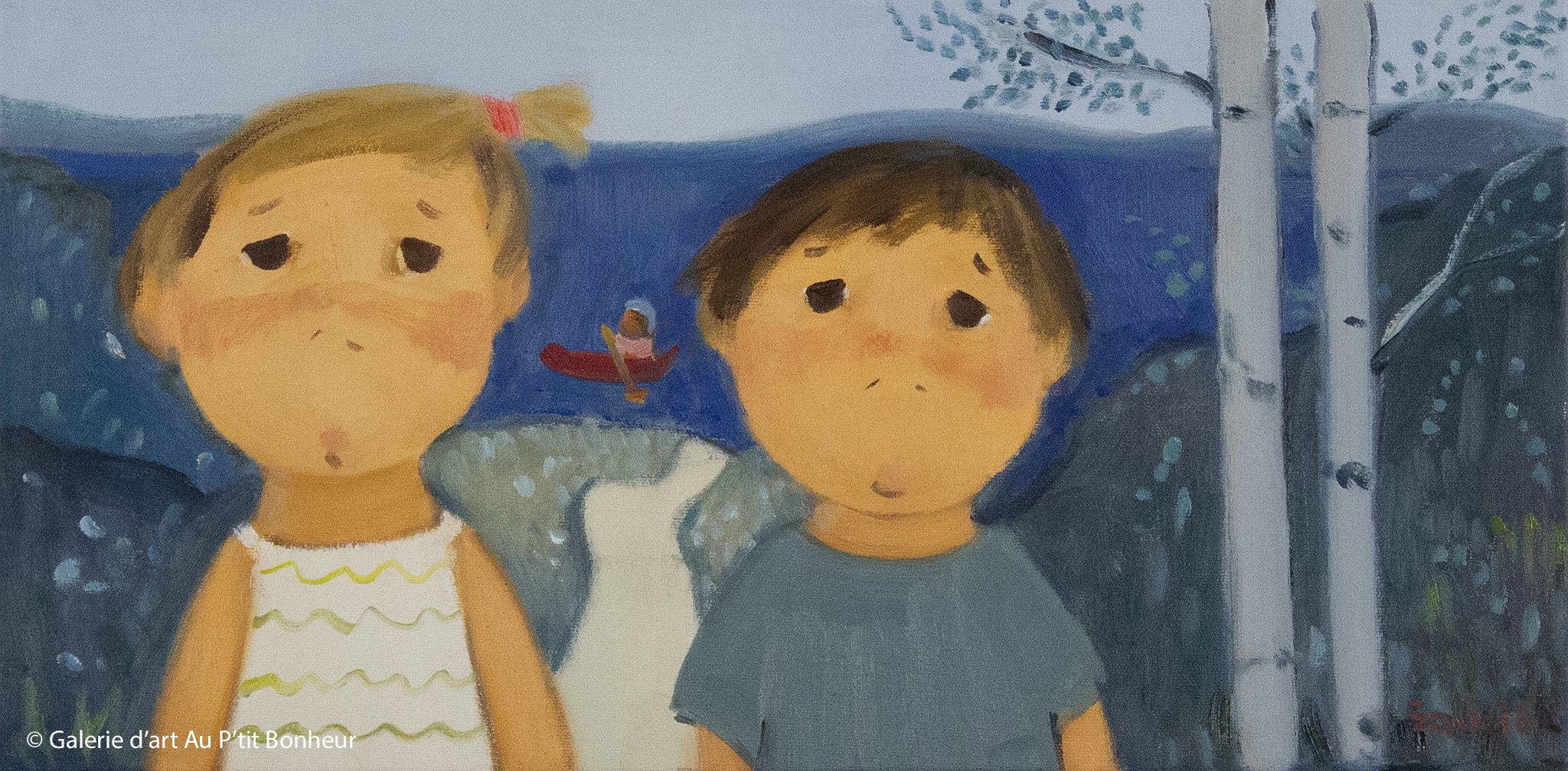 Guylène Saucier | Un sentier vers le lac