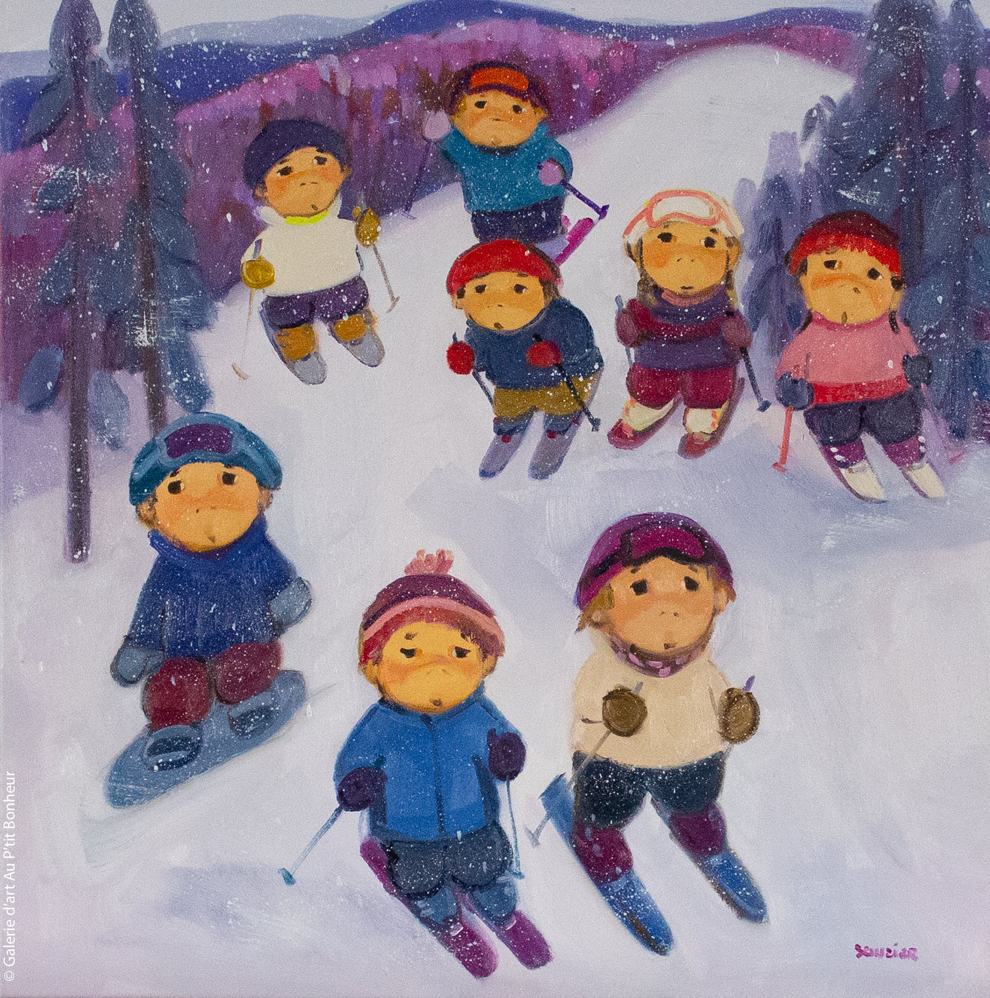 Guylène Saucier | Dernière descente