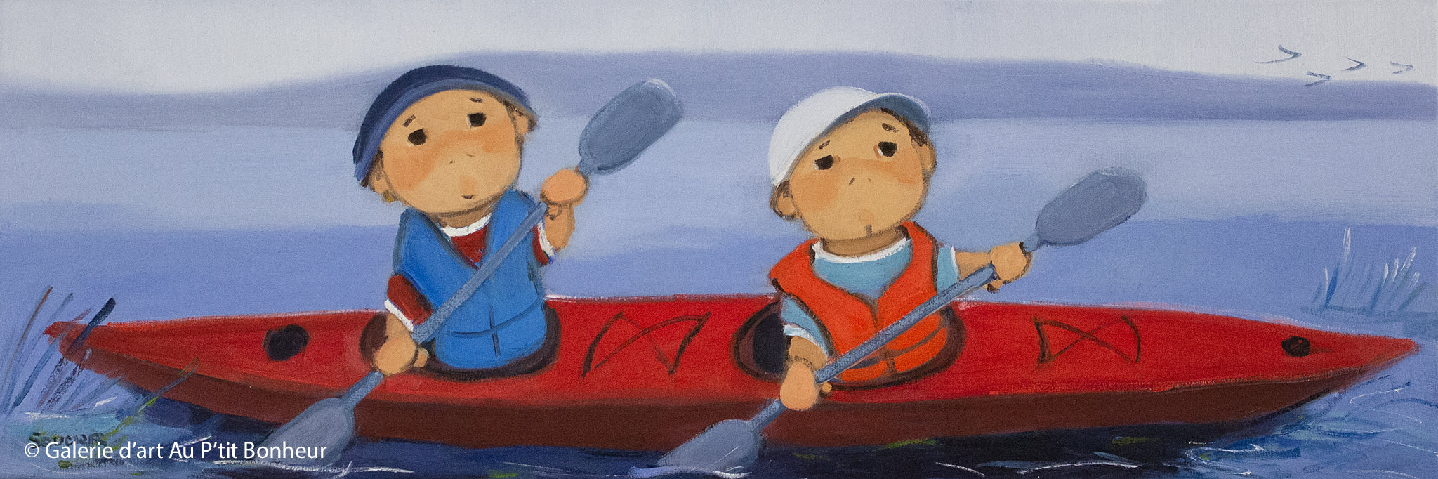 Guylène Saucier | Rame, rame!