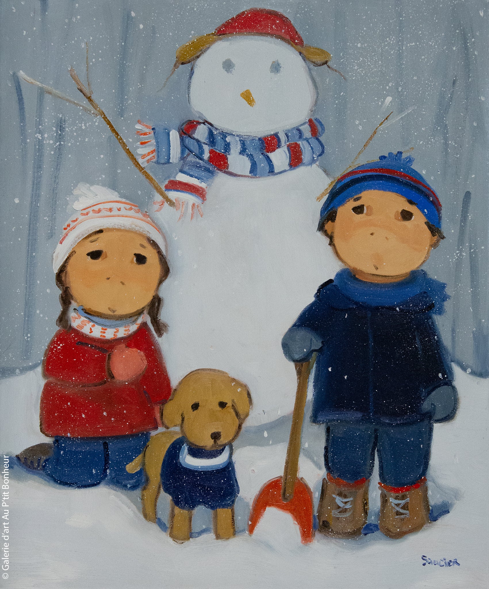 Guylène Saucier | Voilà notre bonhomme