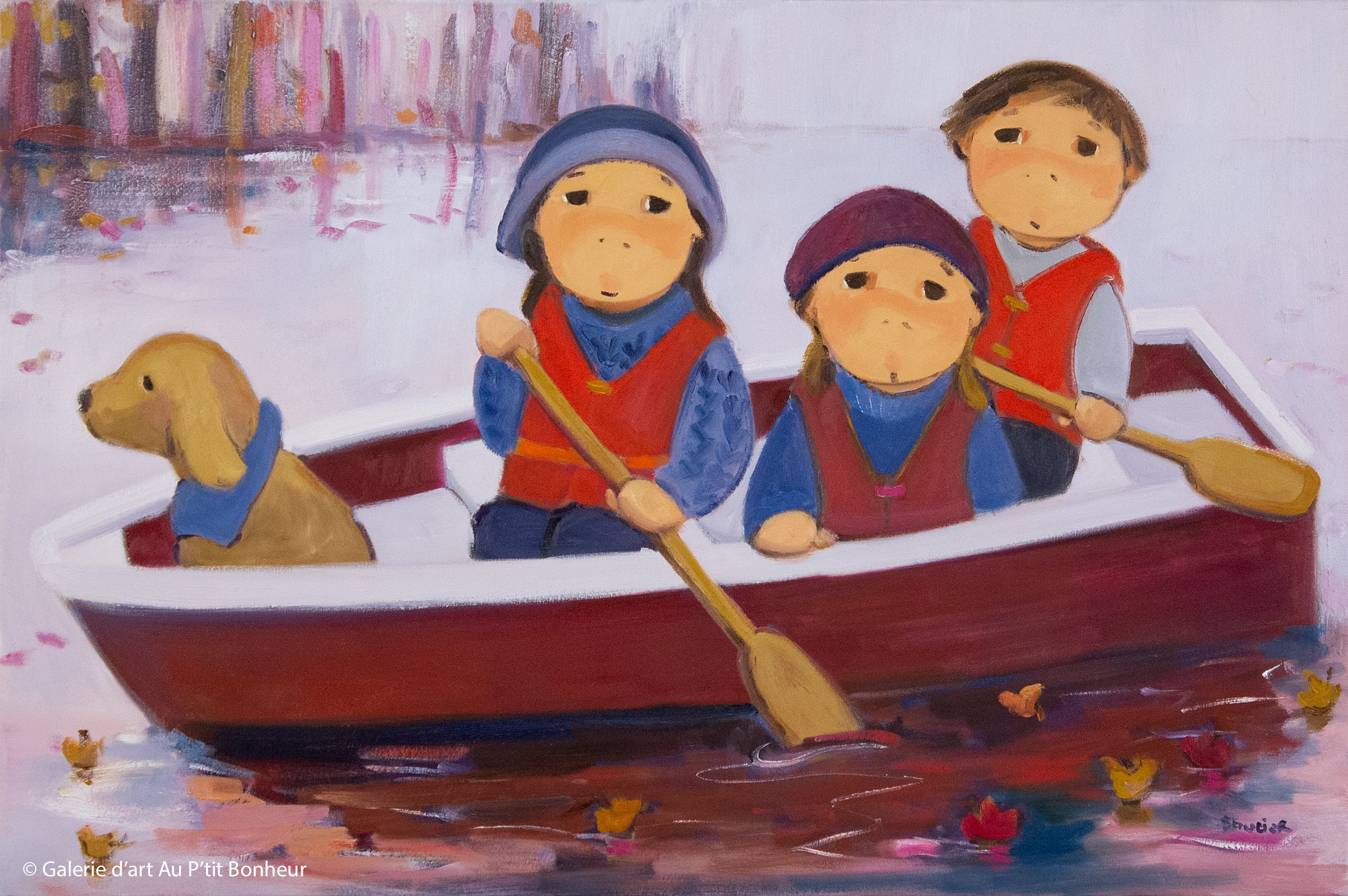 Guylène Saucier | À l’aventure sur le lac