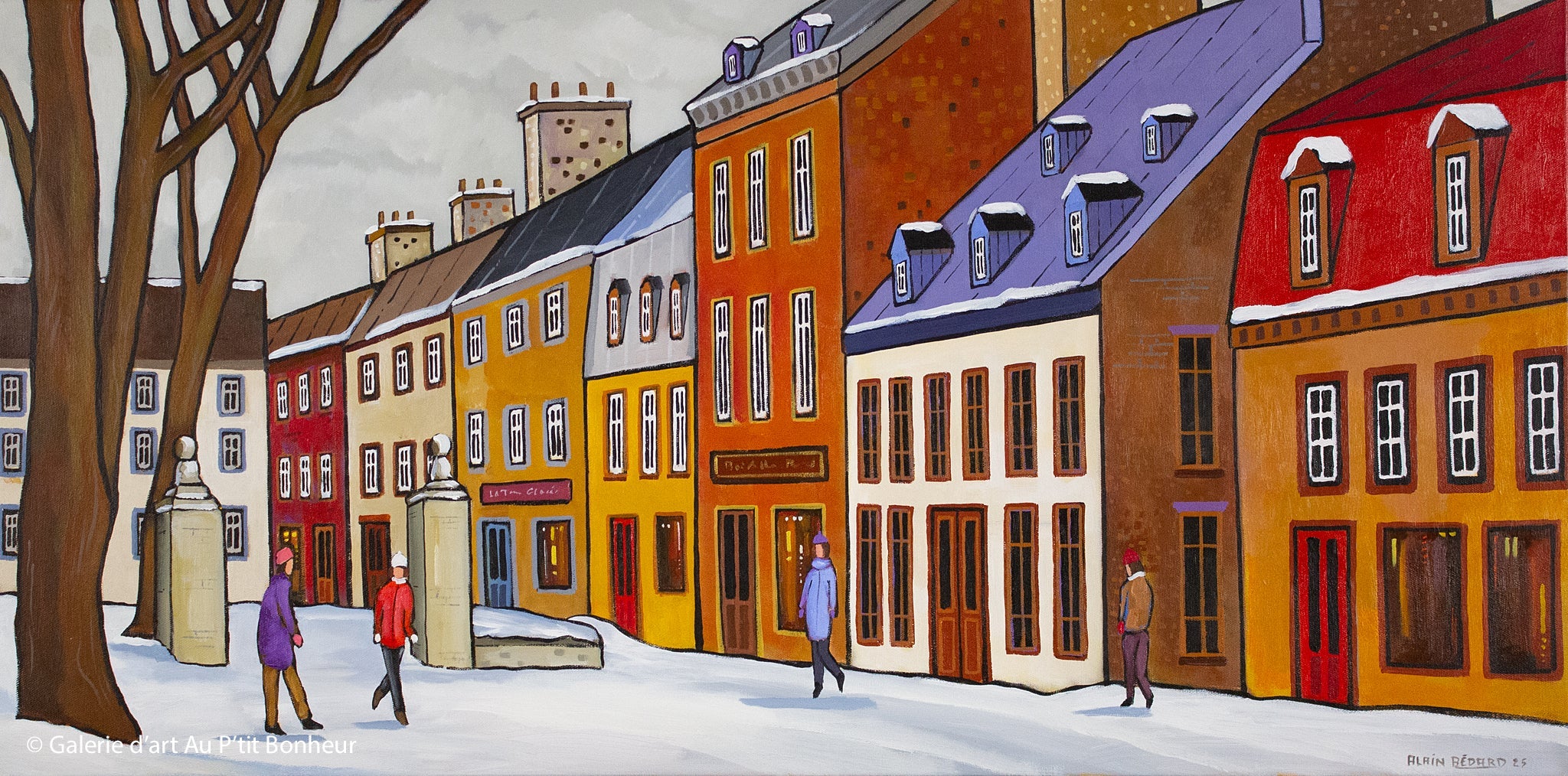 Alain Bédard, artiste peintre | Oeuvres disponibles  | Galerie d'art Au P'tit Bonheur