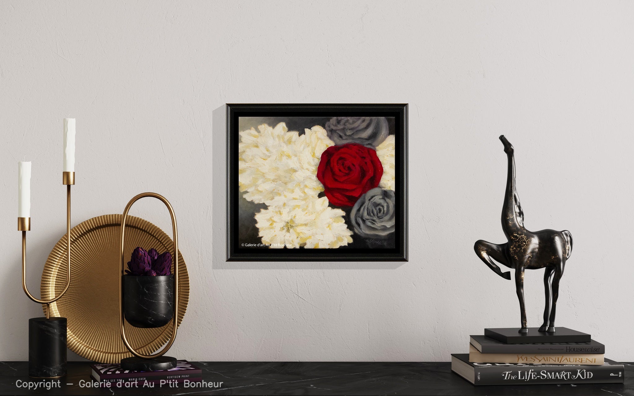Yvonne Reddick | Black White Roses