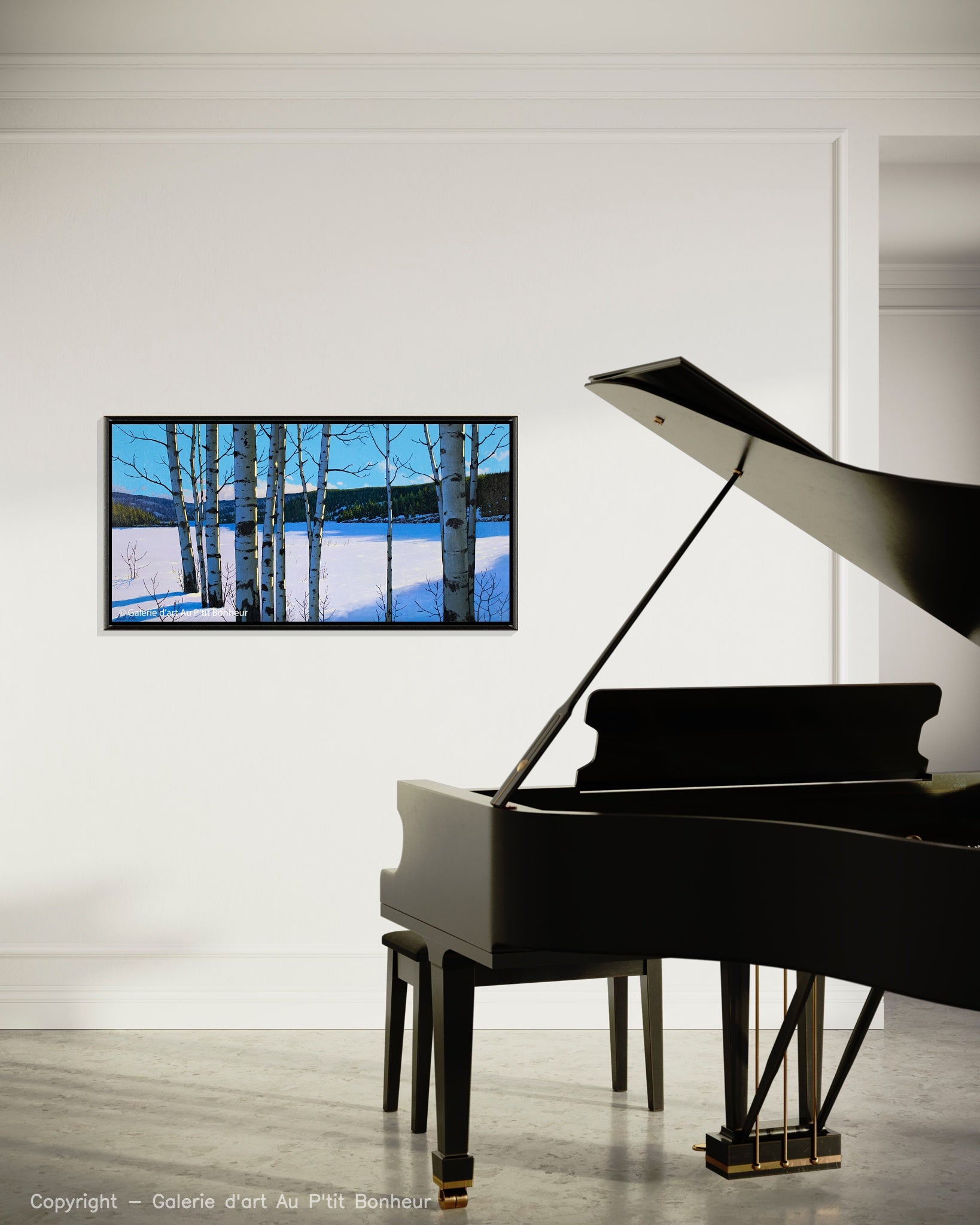 Cyril Cox | Watchers of the Lake, Aspens