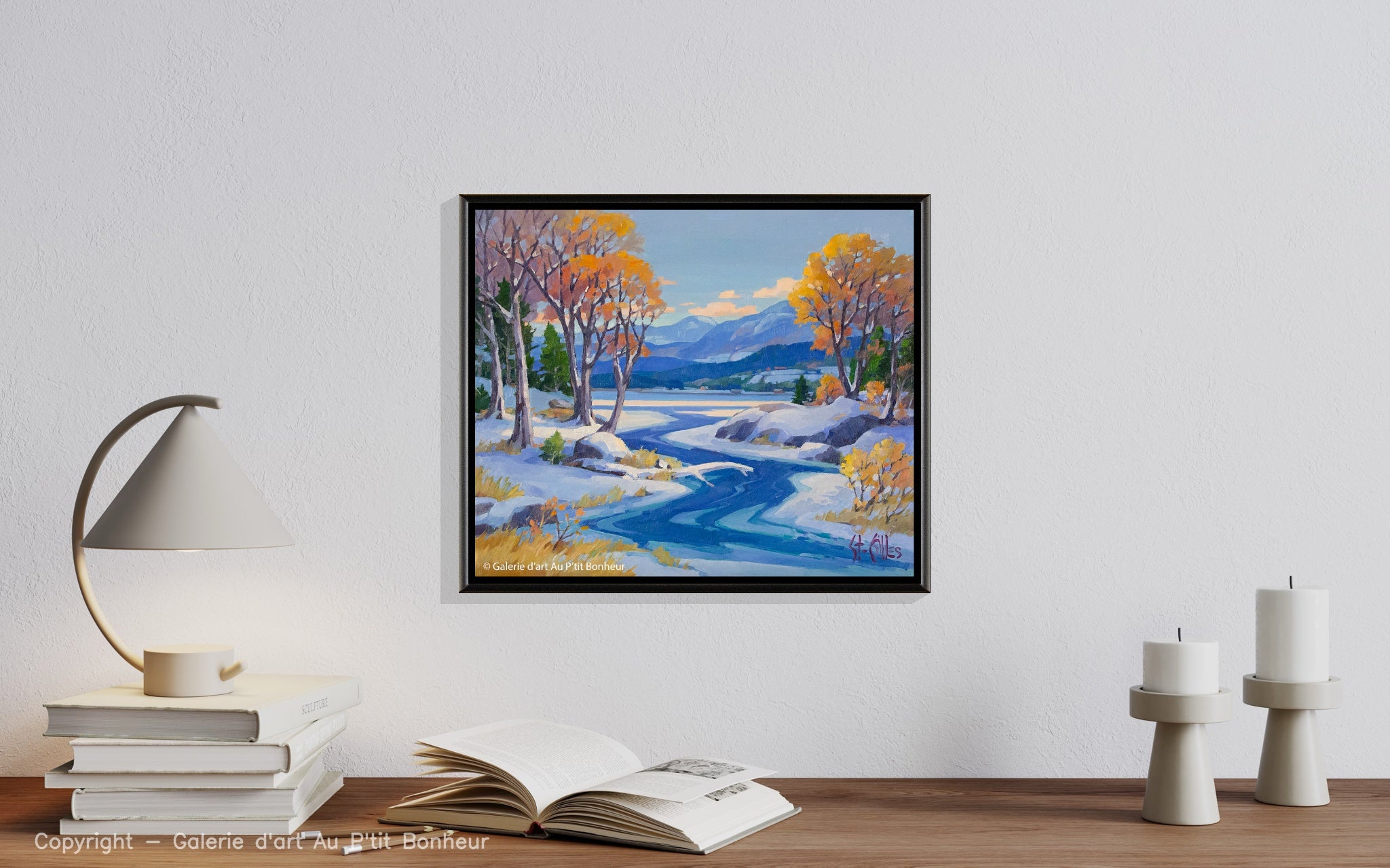 St-Gilles | Première neige, Lac Tremblant, Qc.