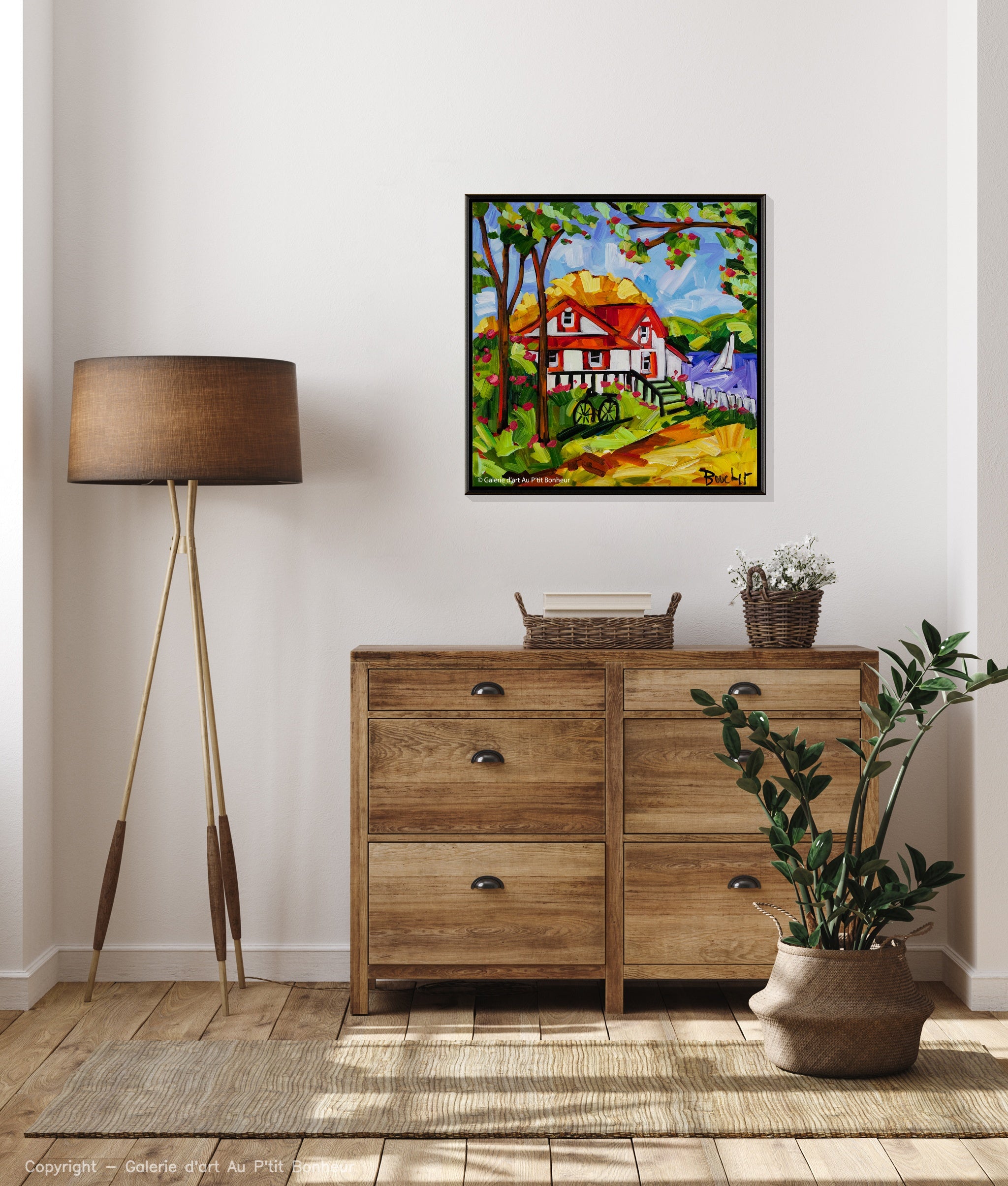 Marie-Claude Boucher | Matinée au lac