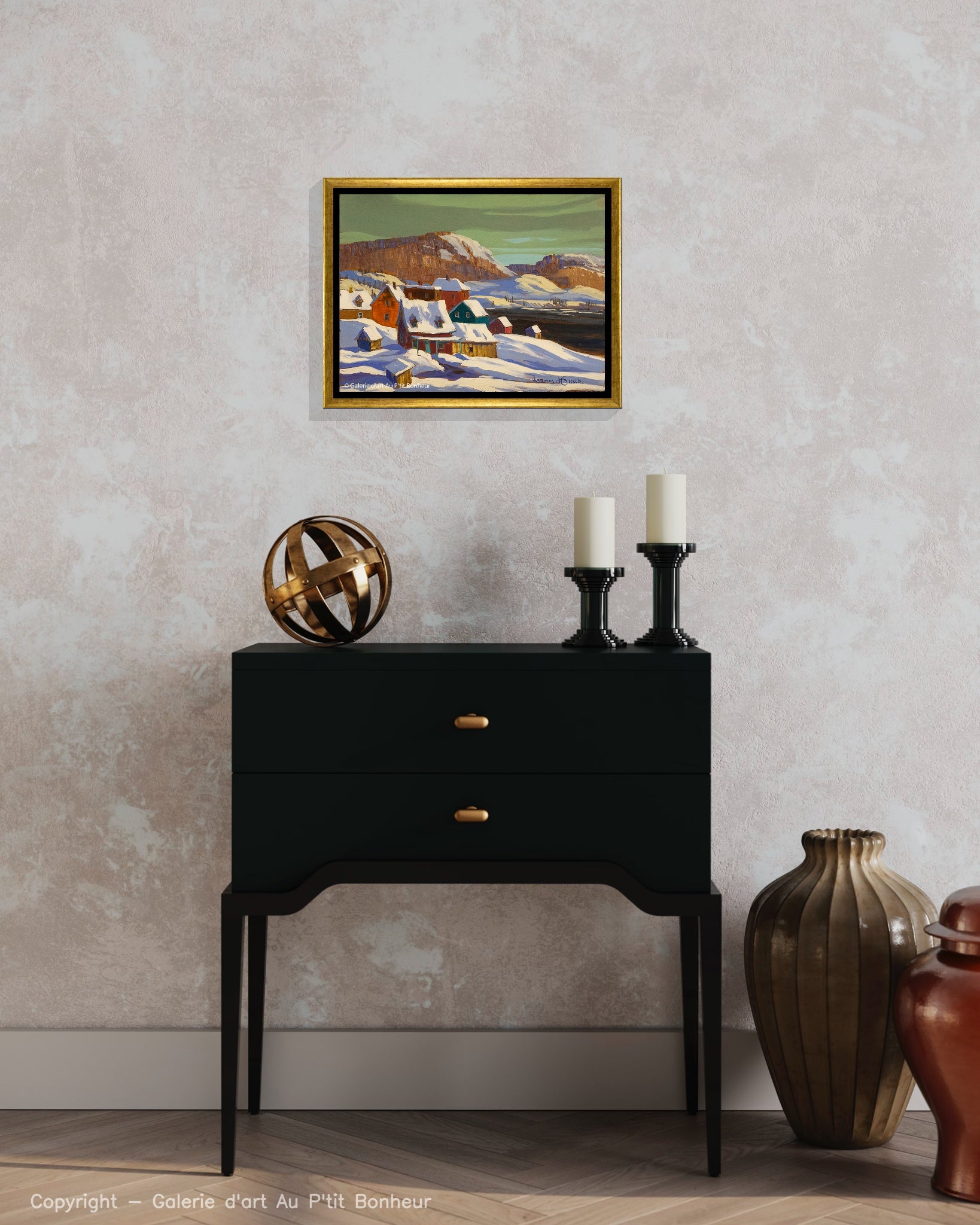 Vladimir Horik | Début d’un village de Charlevoix  (2005)