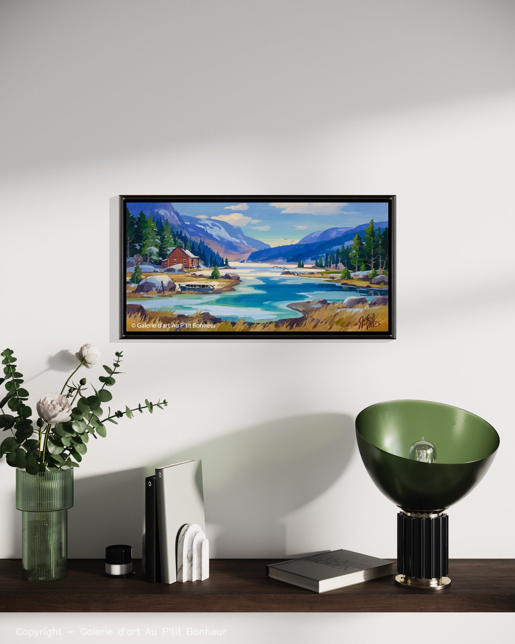 St-Gilles | Annonce du printemps, Lac Tremblant, Qc.