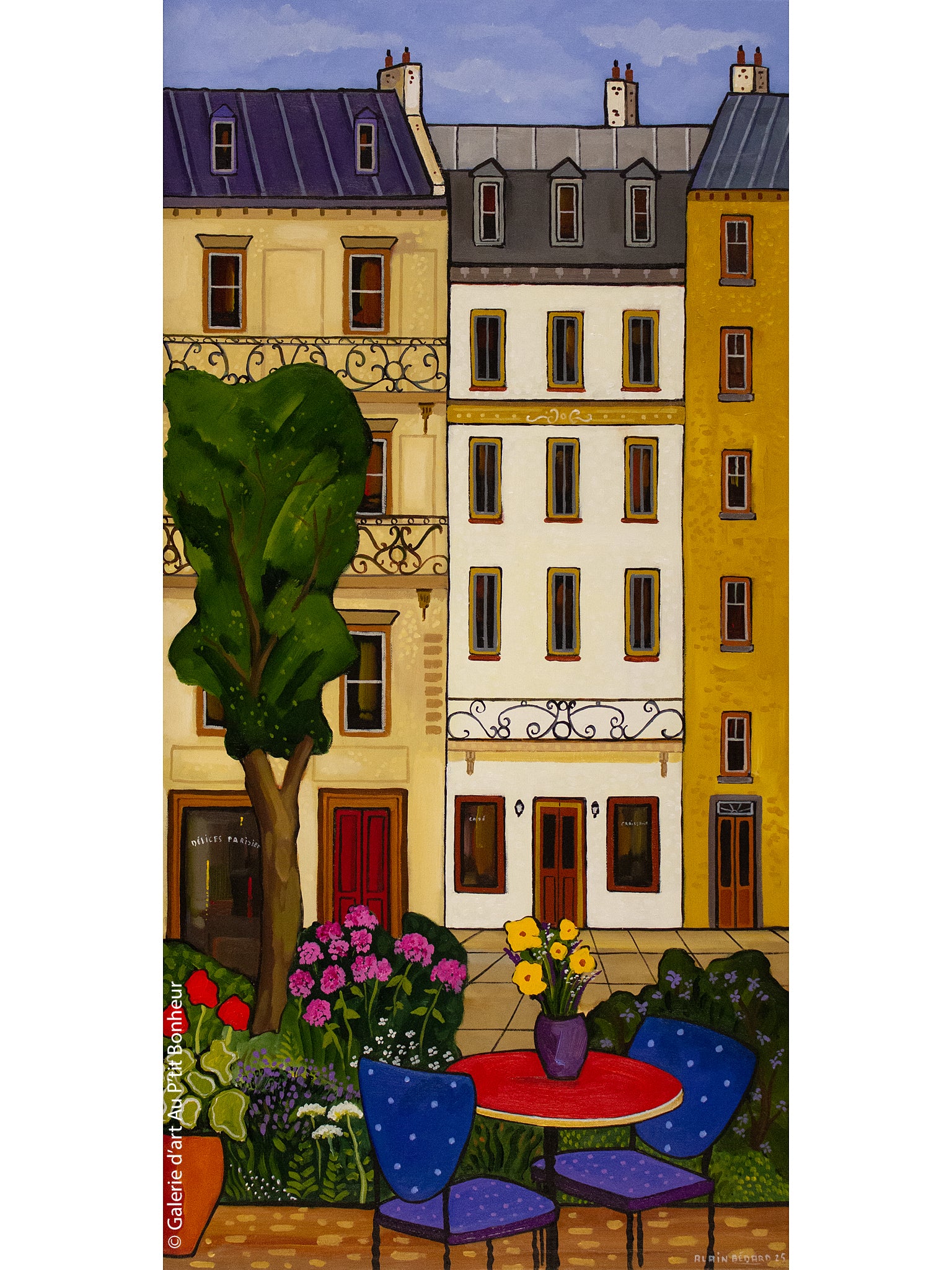 Alain Bédard | Trois balcons Parisien