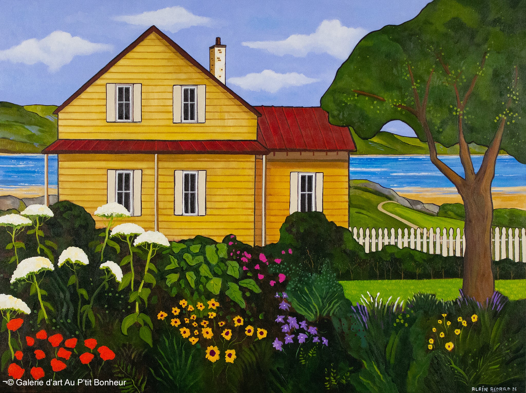 Alain Bédard, artiste peintre | Oeuvres disponibles  | Galerie d'art Au P'tit Bonheur