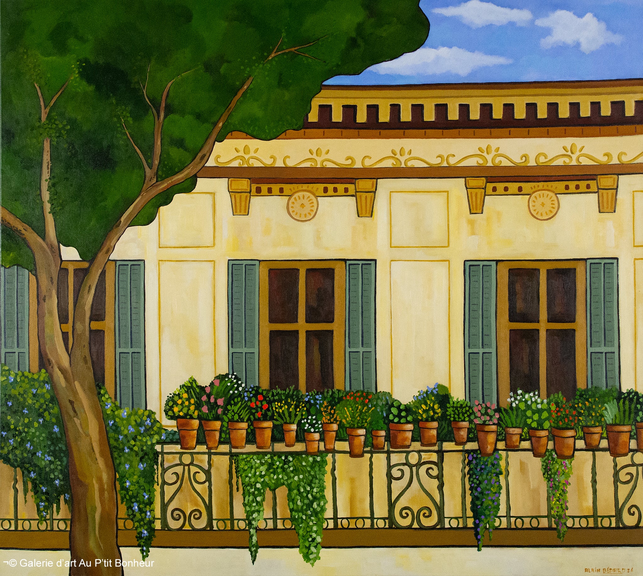 Alain Bédard | Balcon Parisien