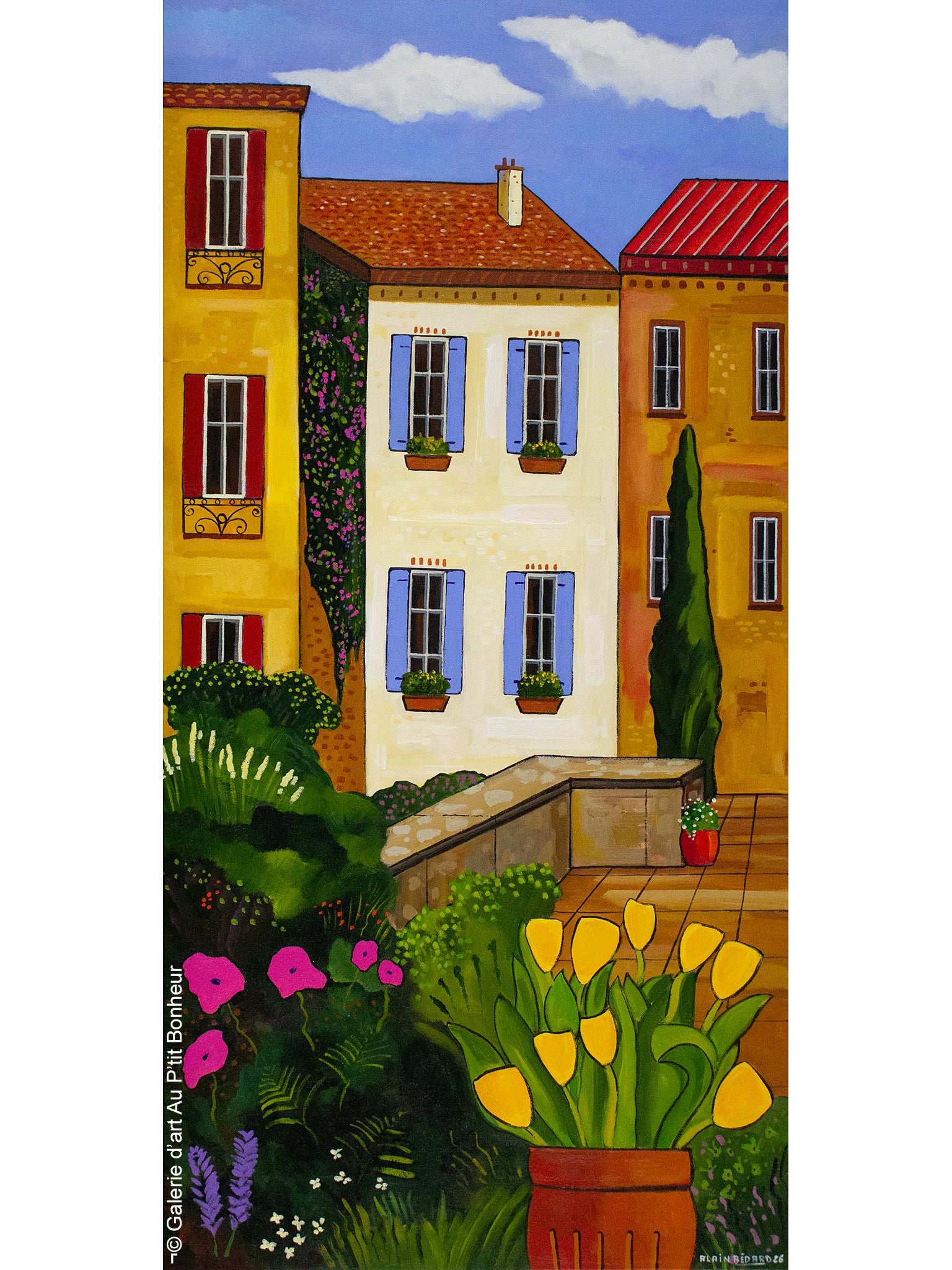 Alain Bédard | Cour intérieure