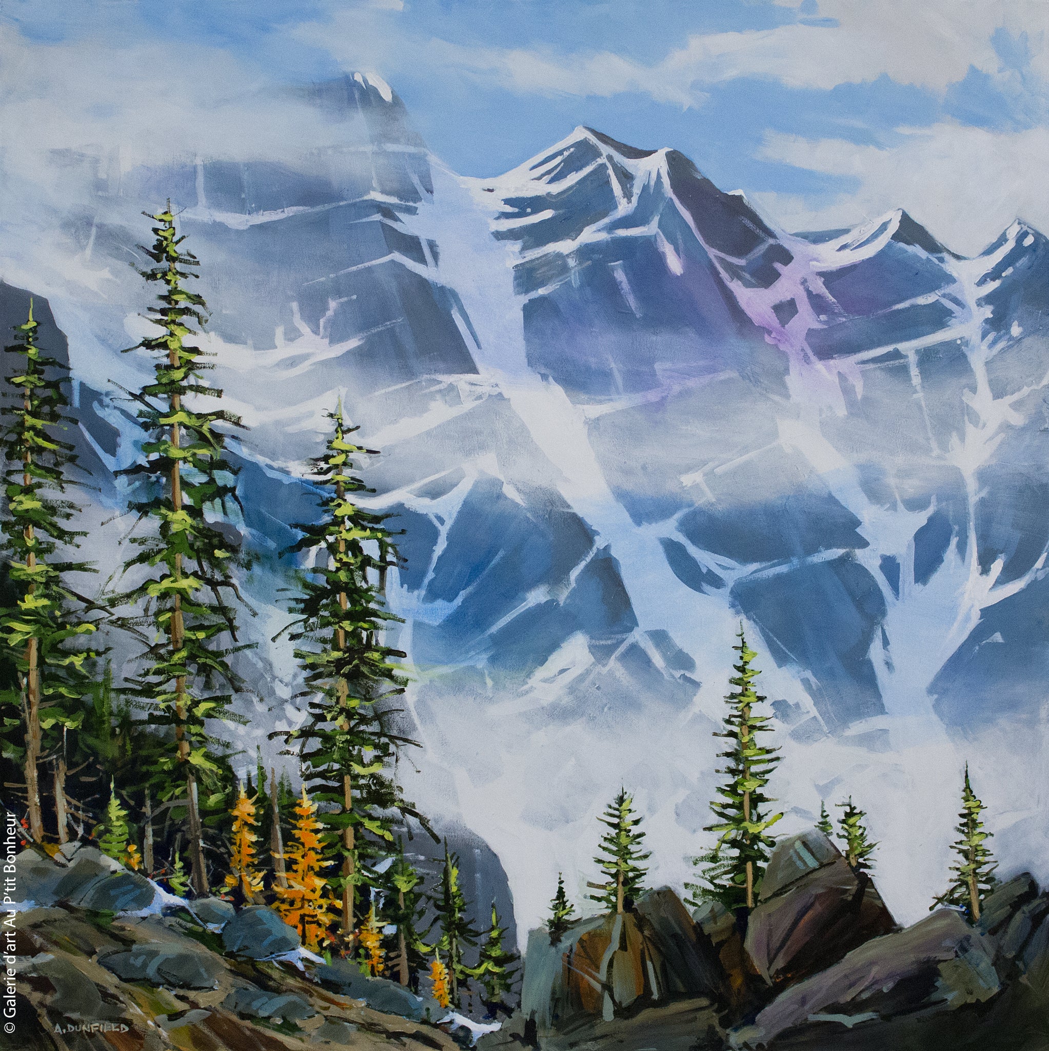 Allan Dunfield | Giants in the Mist (2017)