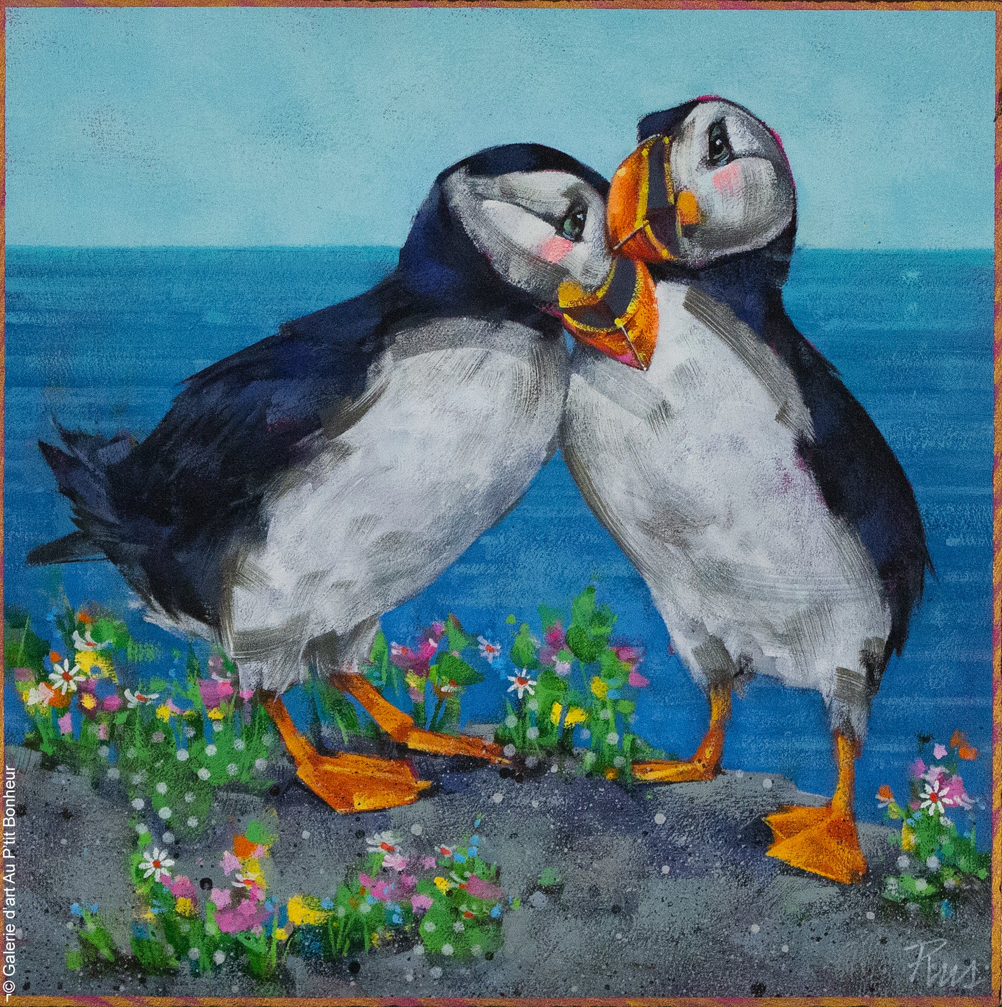 Angie Rees | Dancing Beak To Beak