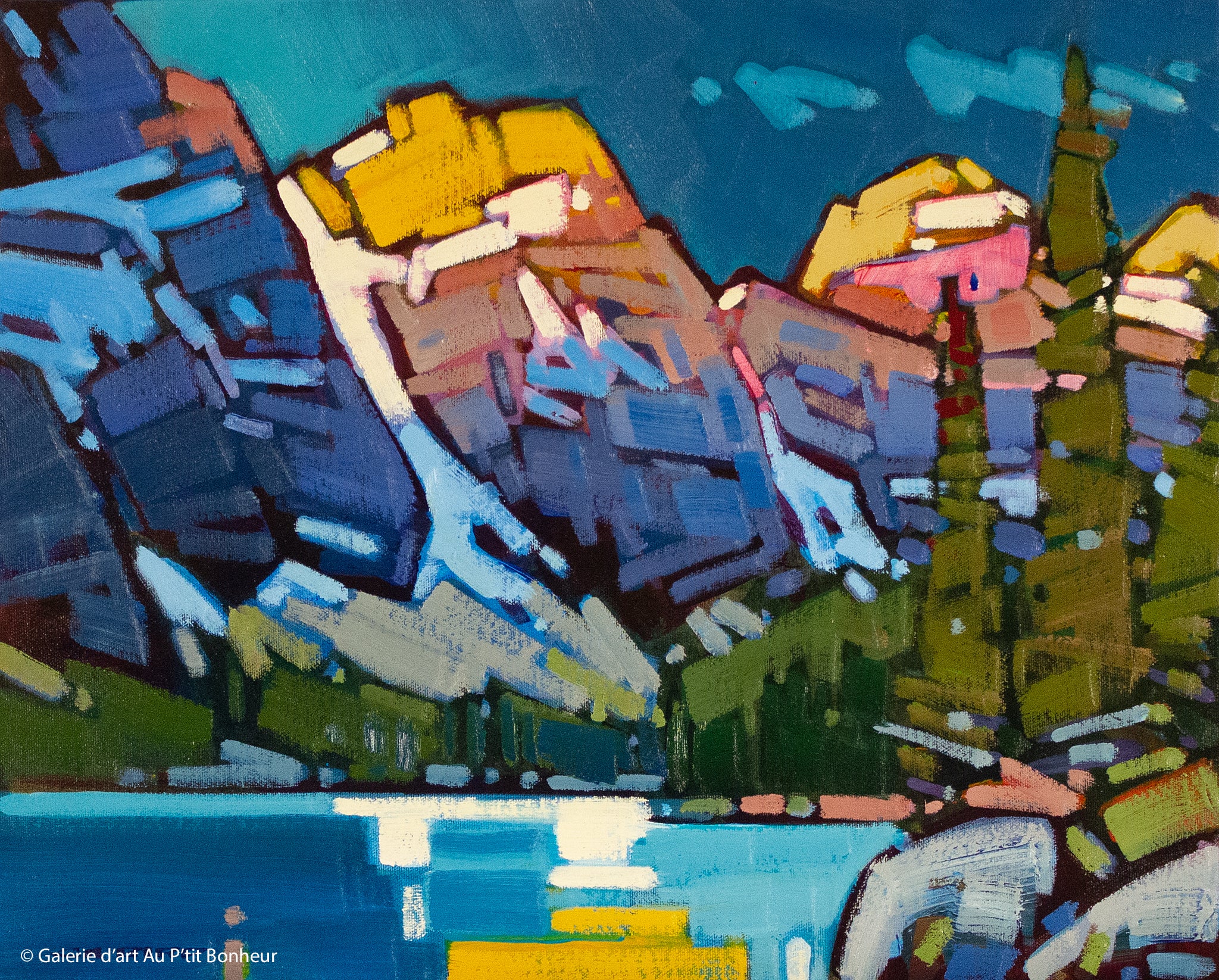 Cameron Bird, artiste peintre | Oeuvres disponibles  | Galerie d'art Au P'tit Bonheur