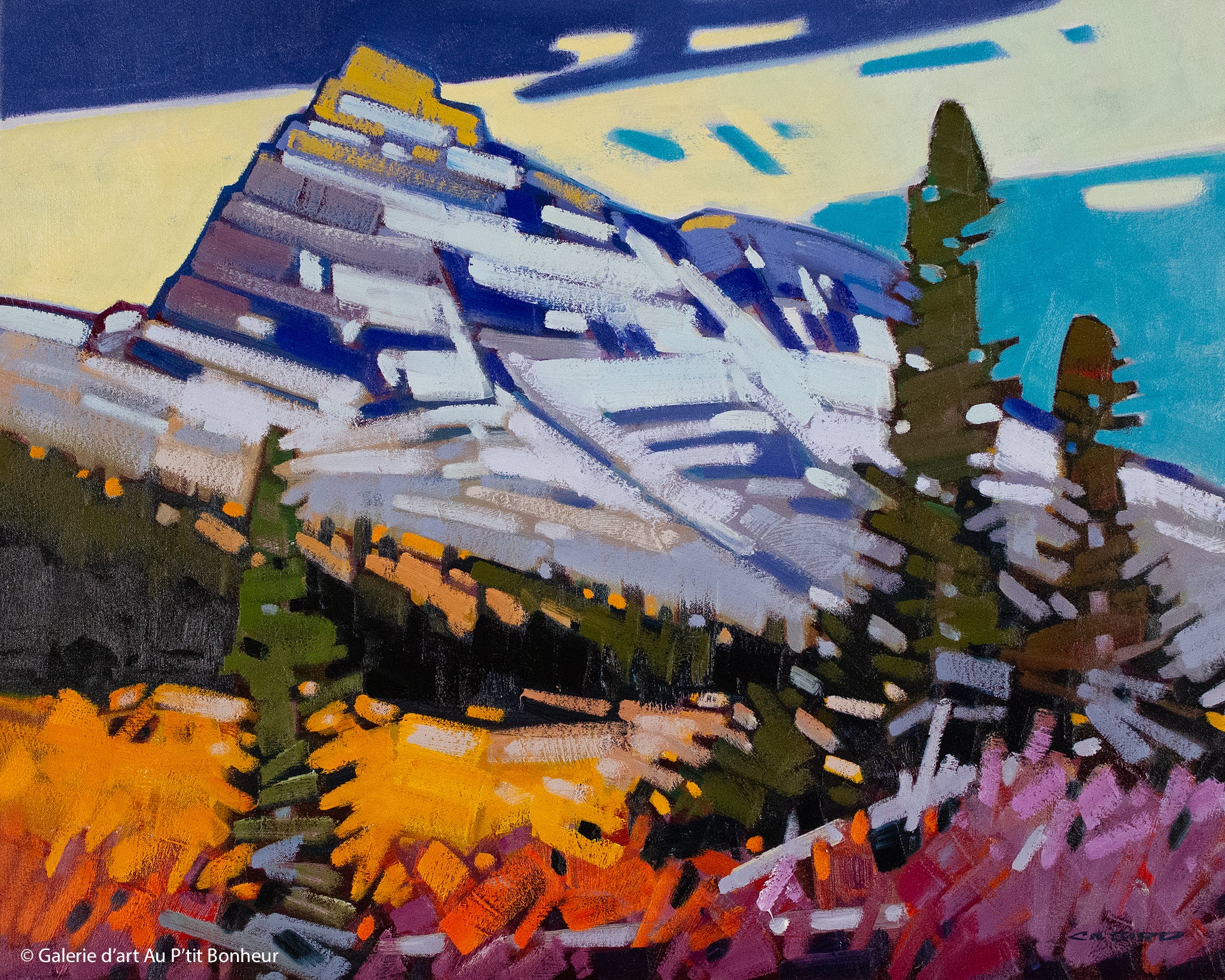 Cameron Bird | Golden Light Over Mt. Nigel