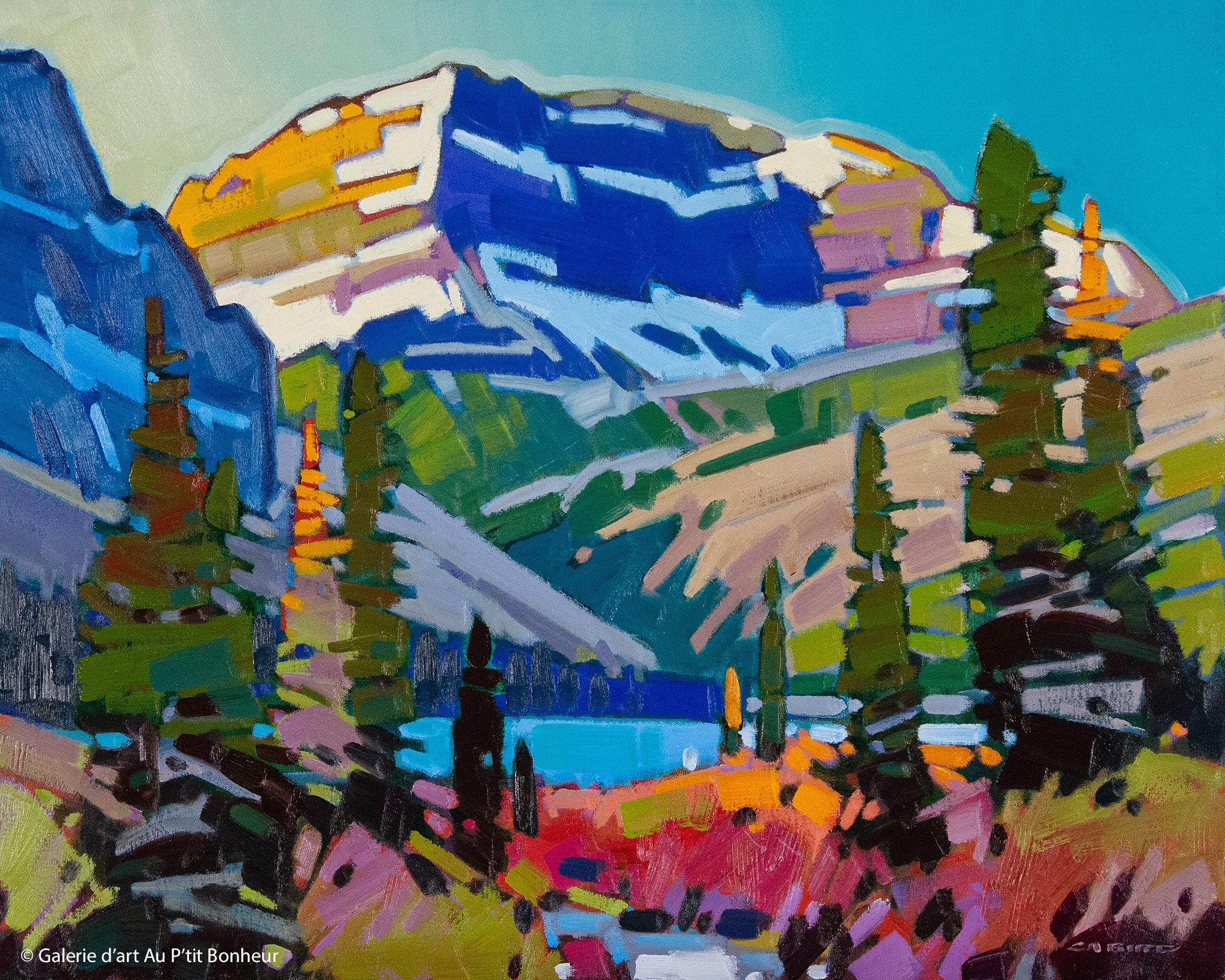 Cameron Bird, artiste peintre | Oeuvres disponibles  | Galerie d'art Au P'tit Bonheur