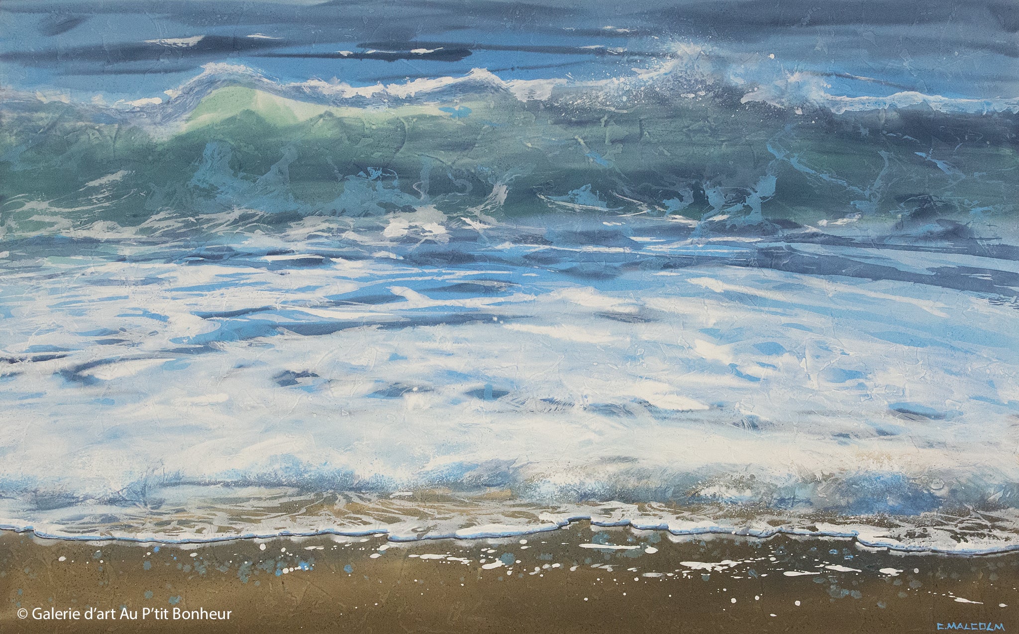 Carole Malcolm | Shoreline Study 14024