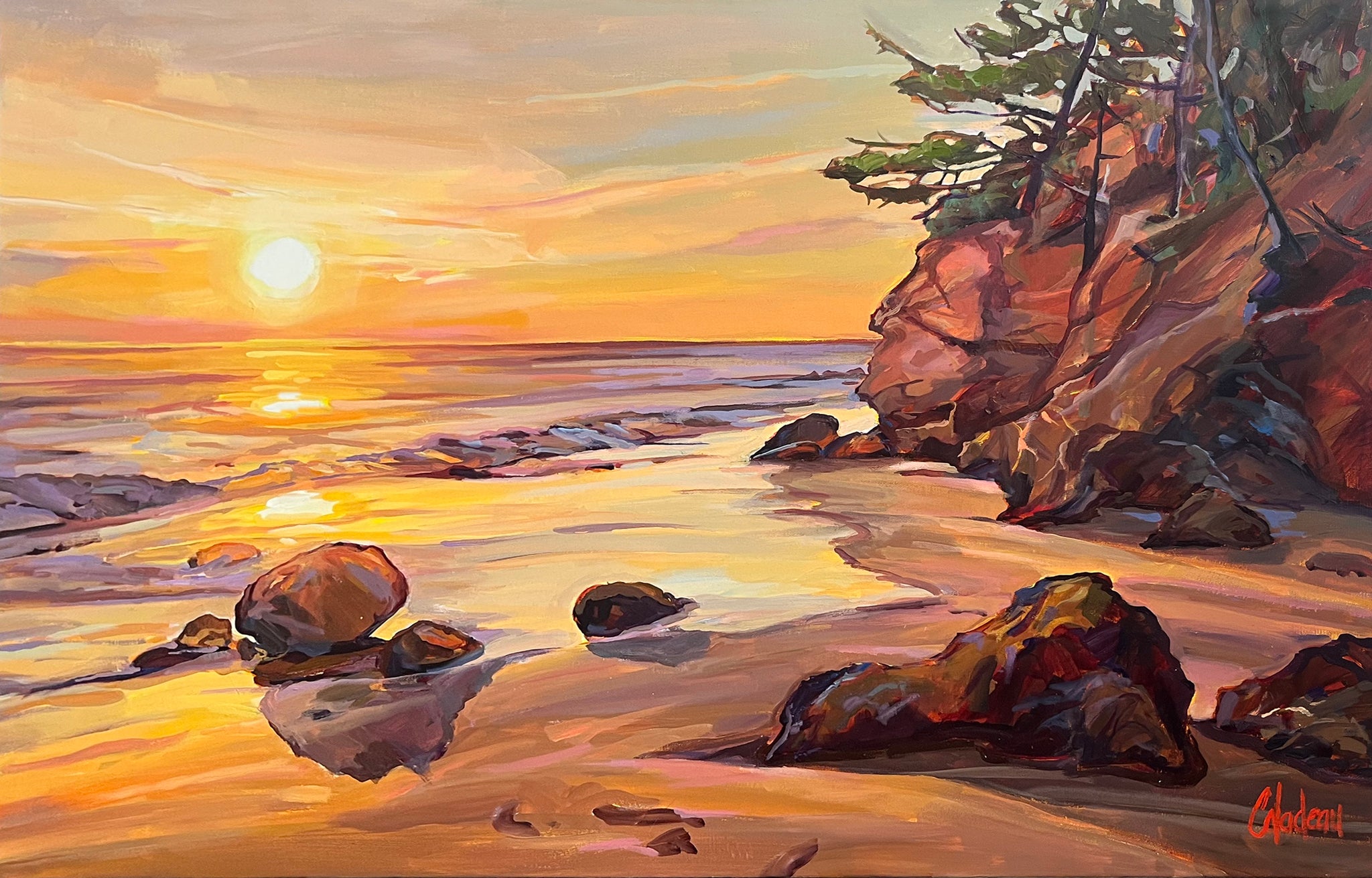Christine Nadeau | Le repos des vagues, Provinces Maritimes