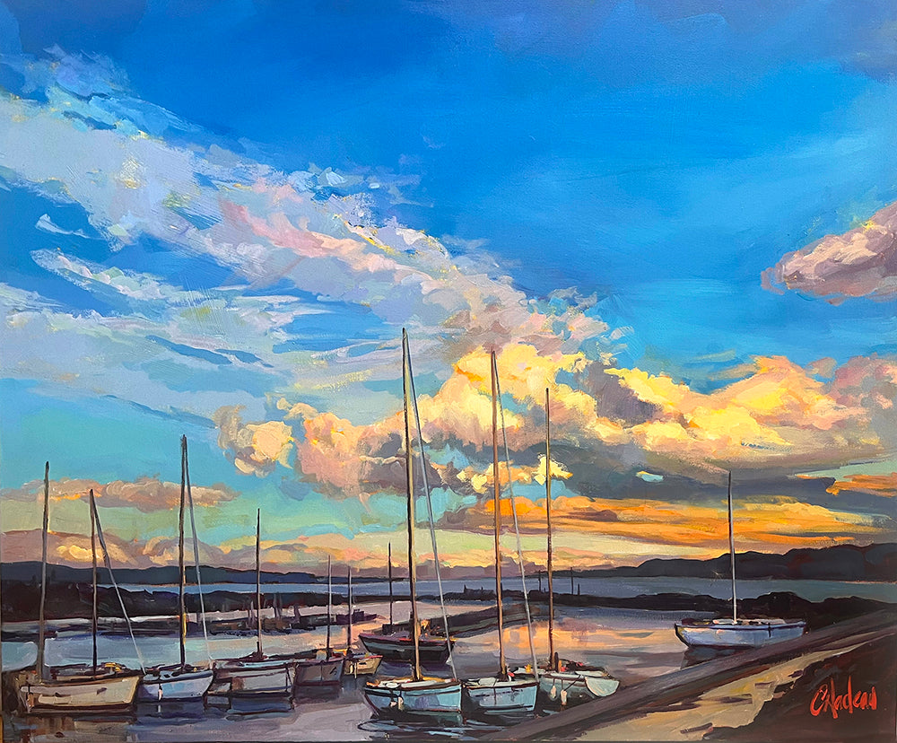 Christine Nadeau | Le ciel pour repère (Marina St-Laurent, Île d’Orléans) (2026)