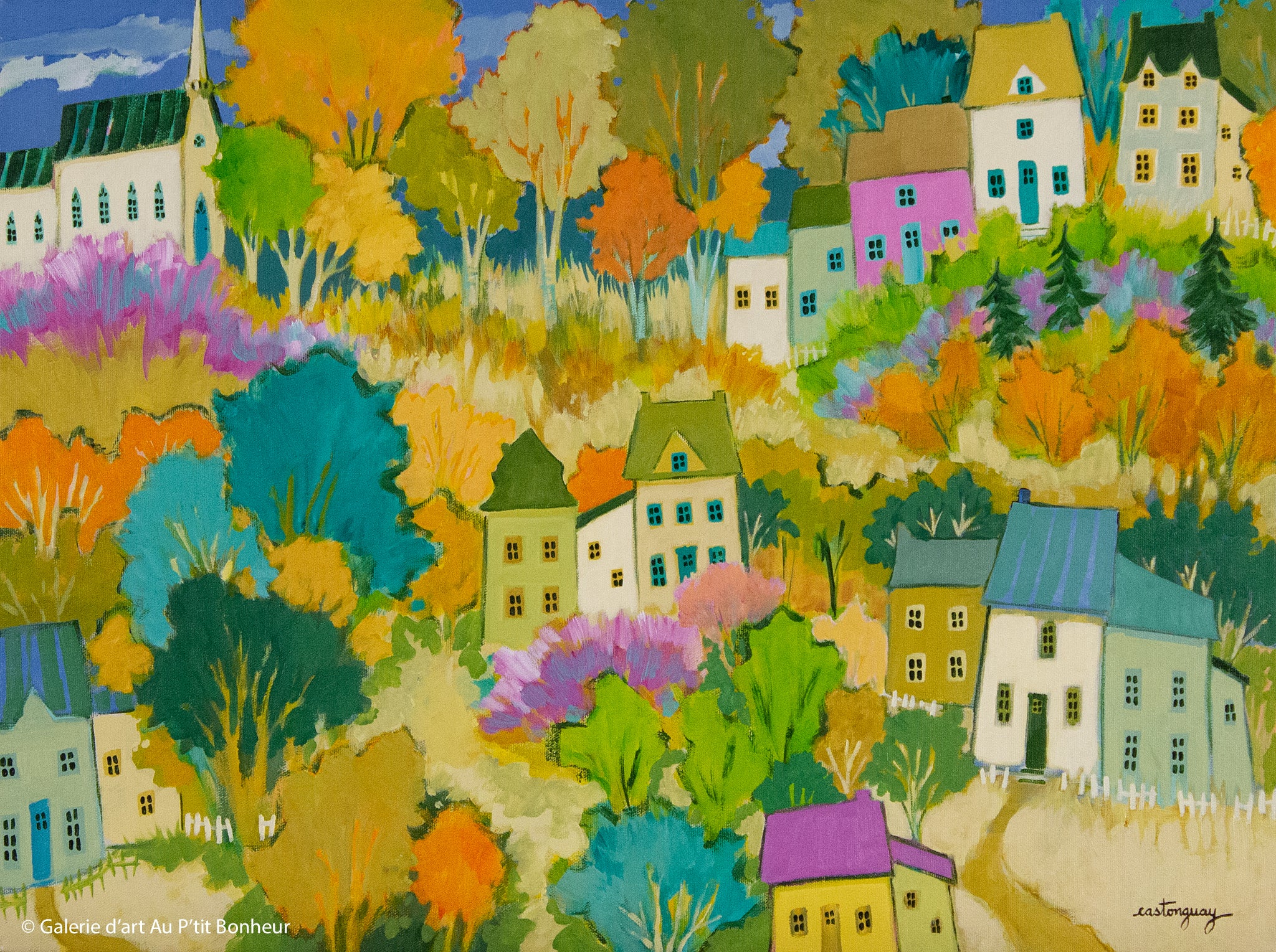 Claudette Castonguay | Les couleurs du temps