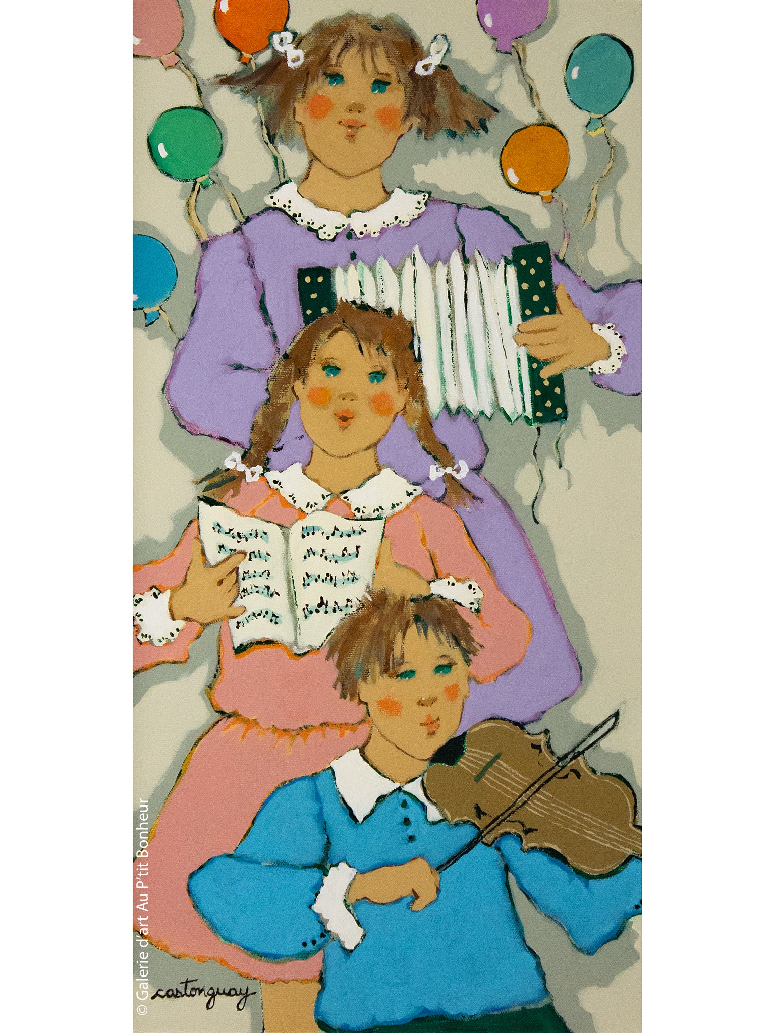 Claudette Castonguay | Le trio musical...