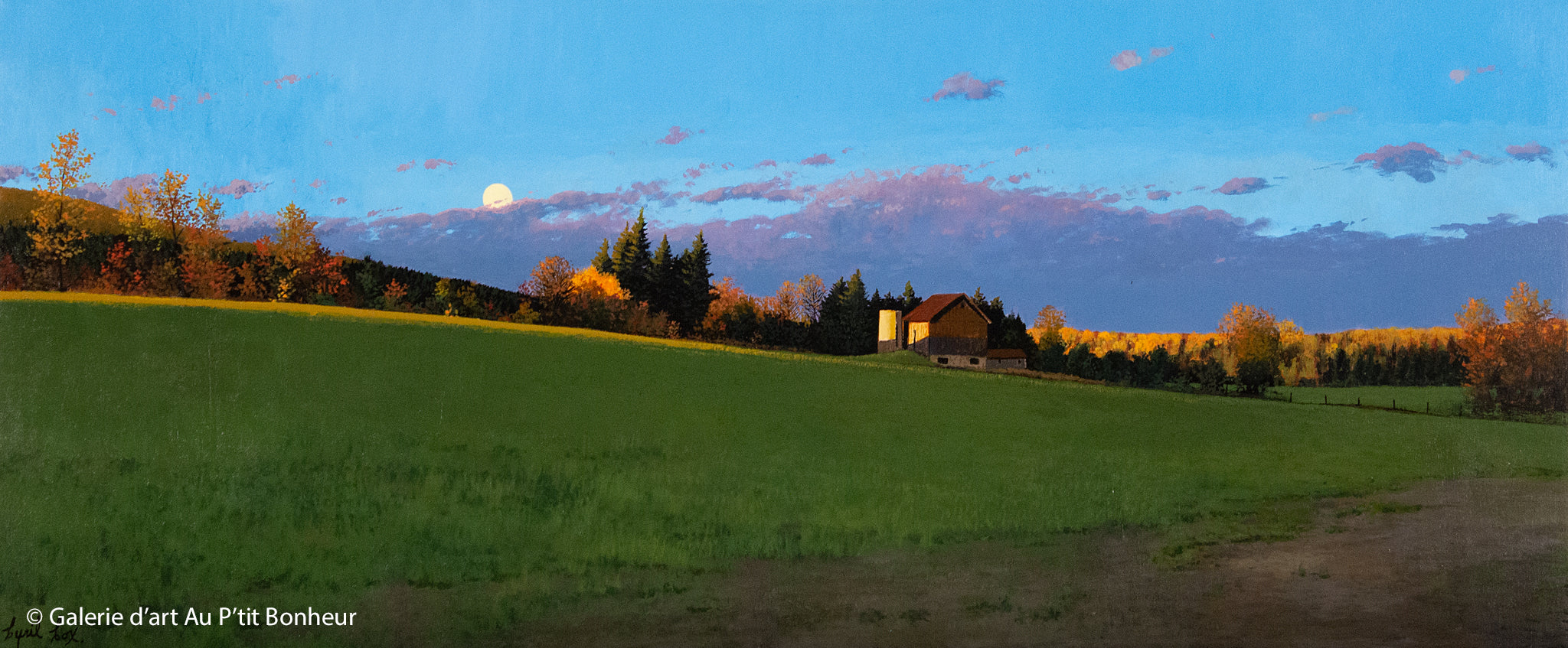 Cyril Cox | Moonrise, Baseline Farm