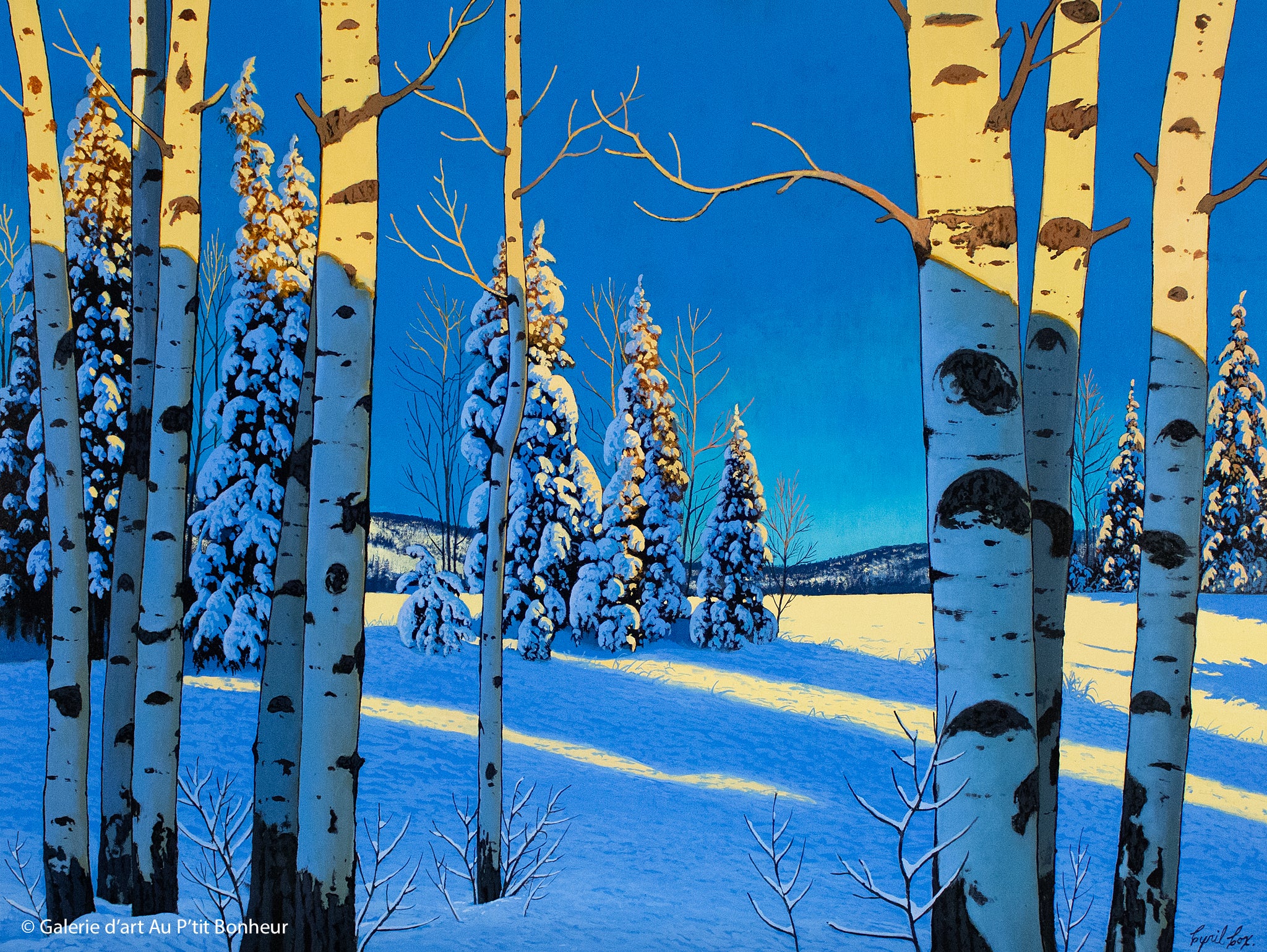 Cyril Cox | Deep Blue Winter