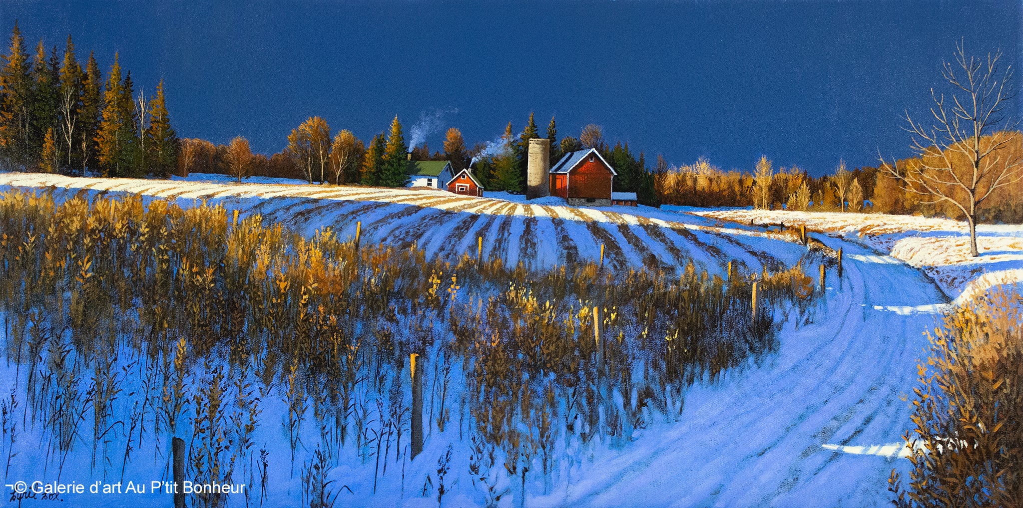 Cyril Cox | Before The Storm (Winter Farm)