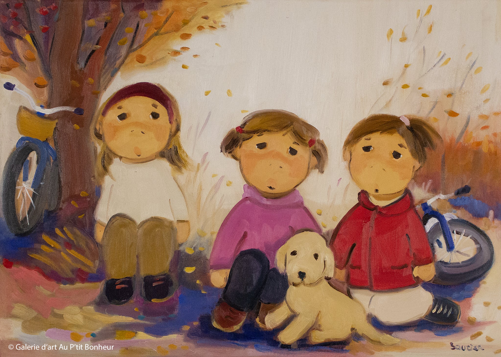 Guylène Saucier, artiste peintre | Oeuvres disponibles  | Galerie d'art Au P'tit Bonheur