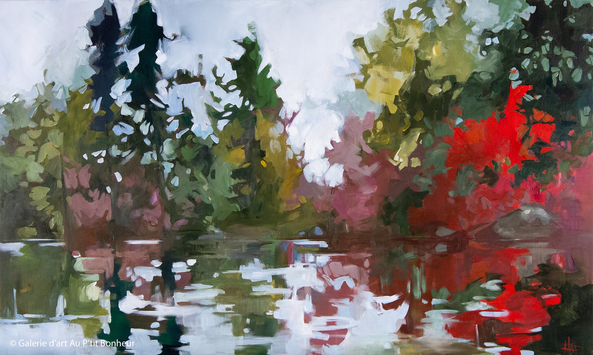 Holly Ann Friesen, artiste peintre | Oeuvres disponibles  | Galerie d'art Au P'tit Bonheur