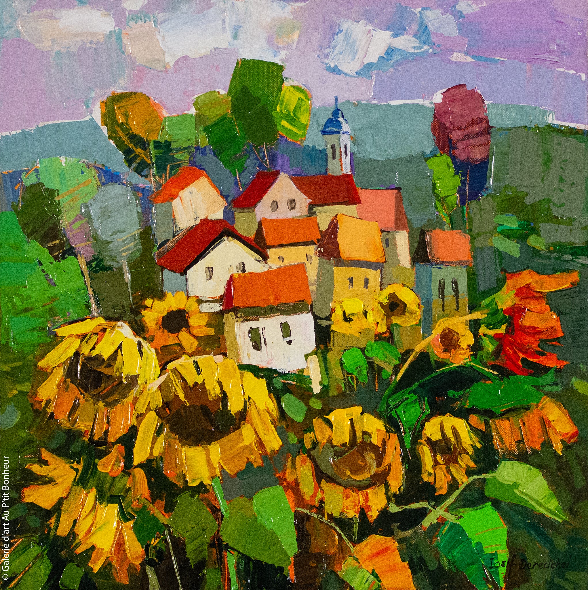 Iosif Derecichei | Sunflower Field