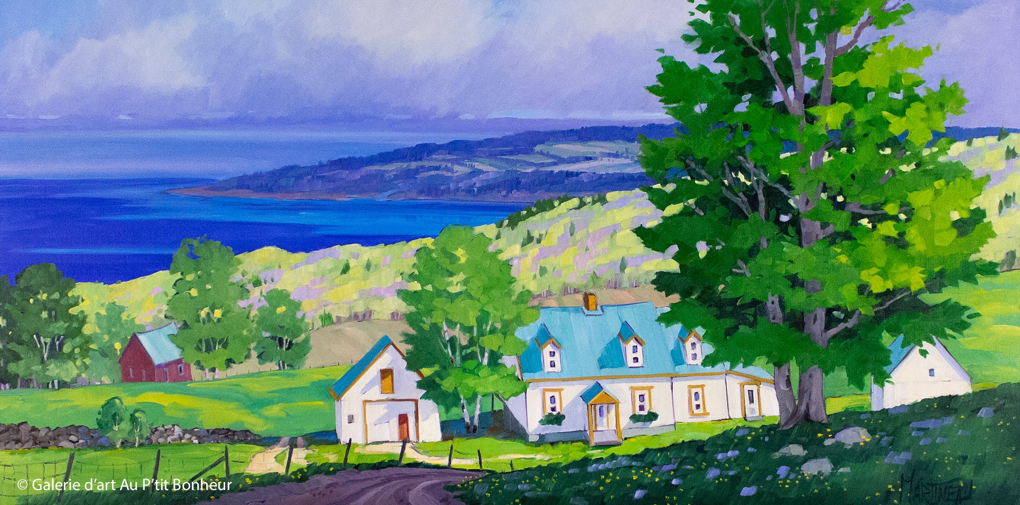 Louise Martineau | Sur le Rang St-Antoine N., Baie-St-Paul