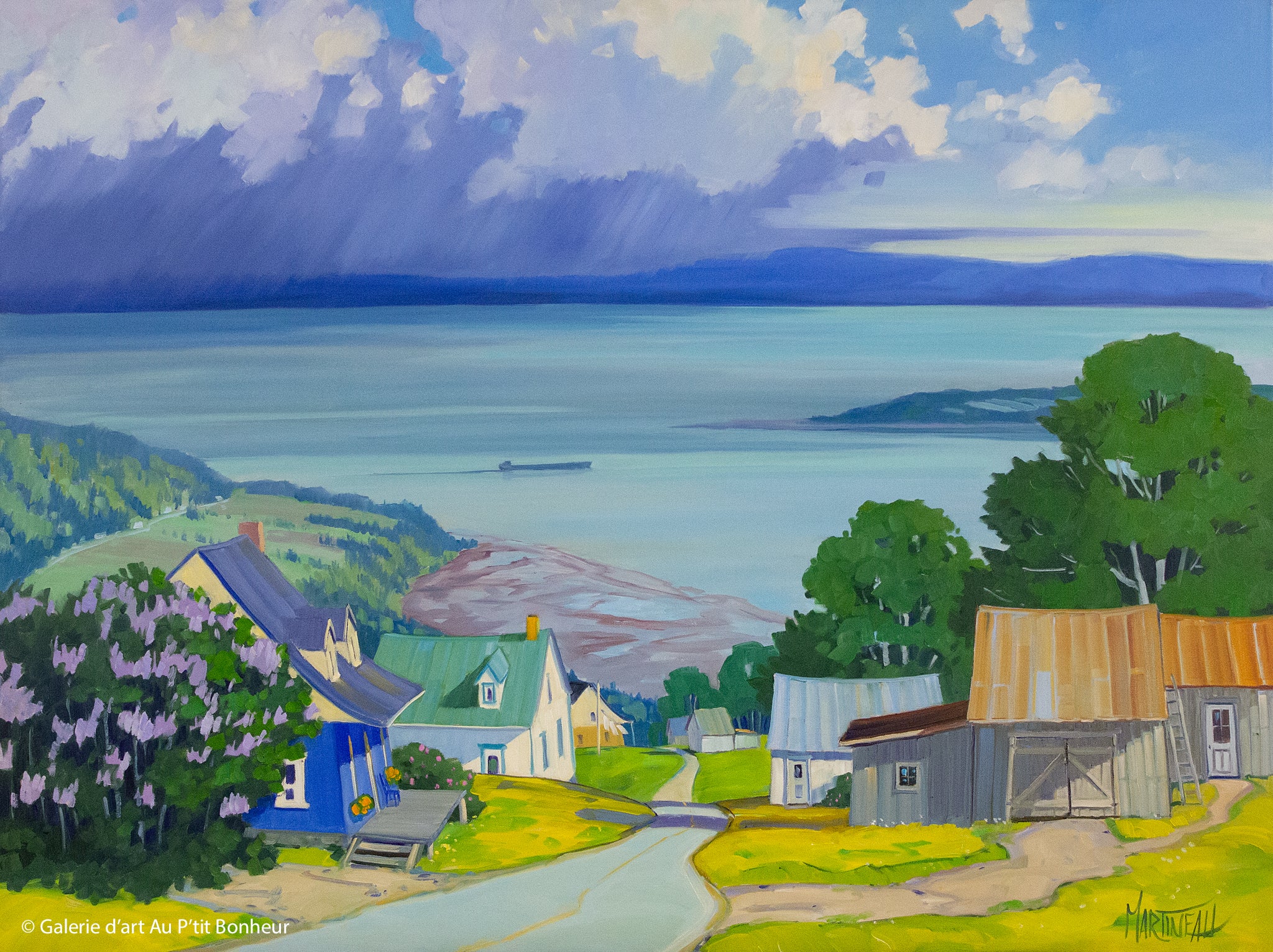 Louise Martineau | Marée basse aux Éboulements