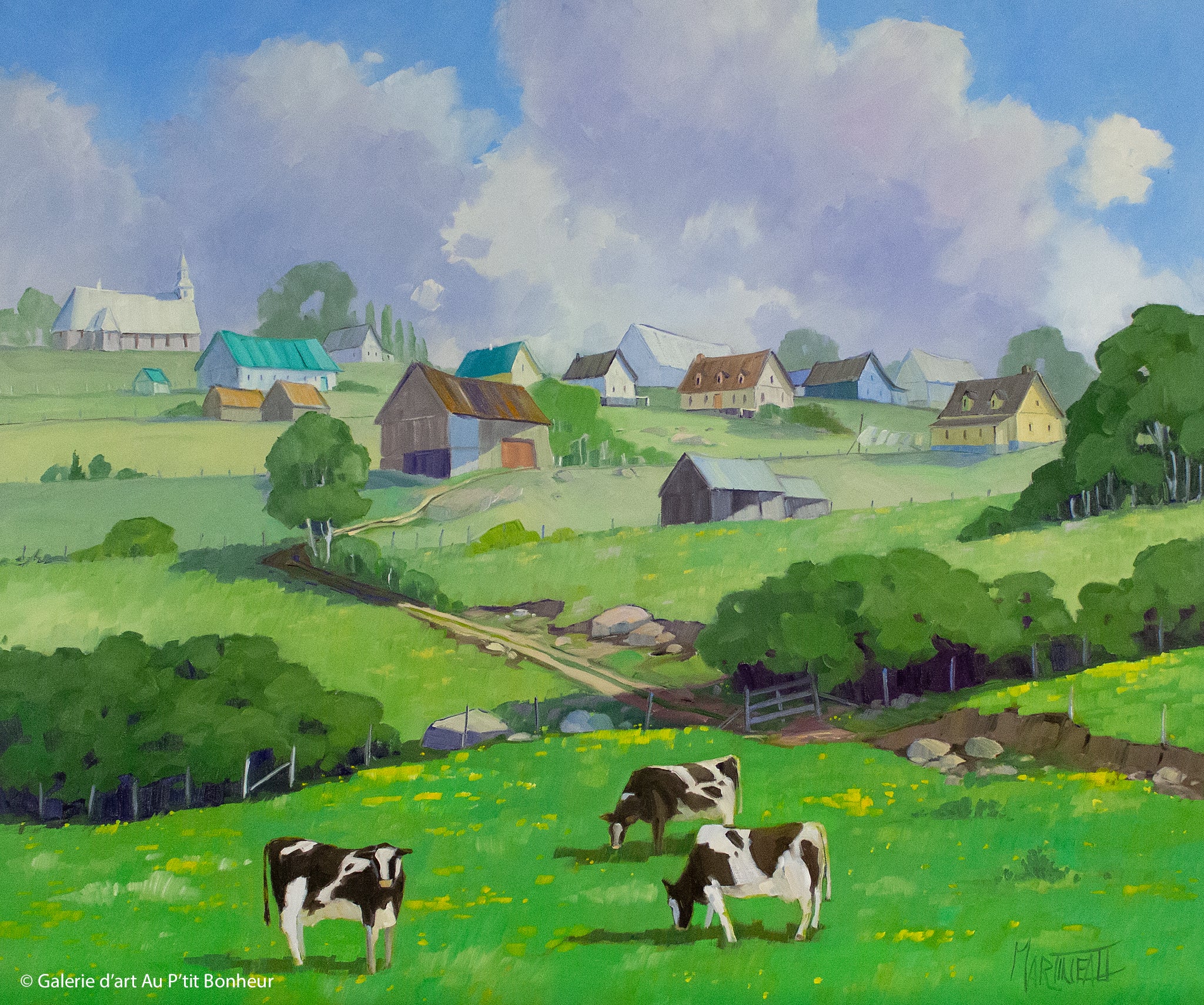 Louise Martineau | Champs aux Éboulements