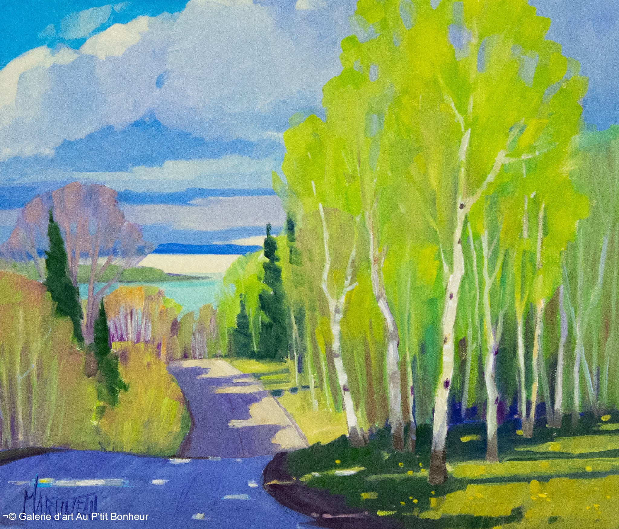 Louise Martineau | Côte de la Misère, Les Éboulements