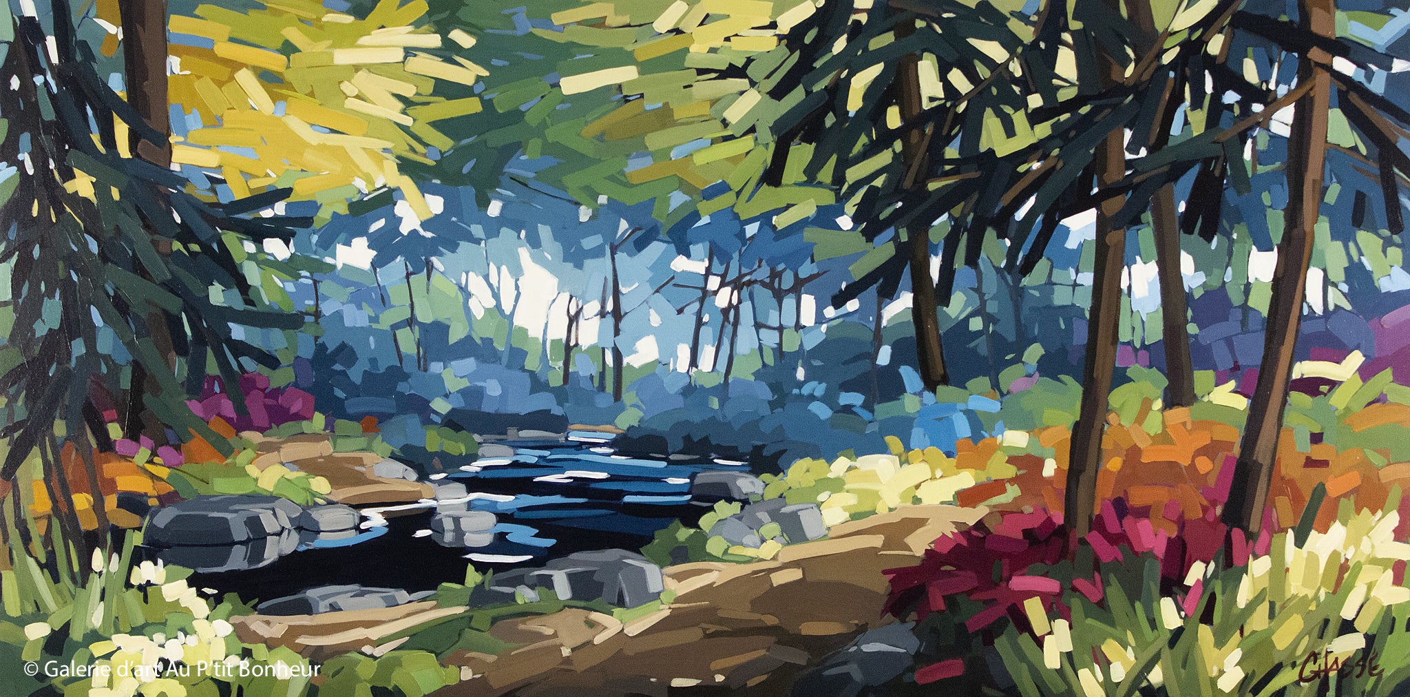 Martine Chassé, artiste peintre | Oeuvres disponibles  | Galerie d'art Au P'tit Bonheur