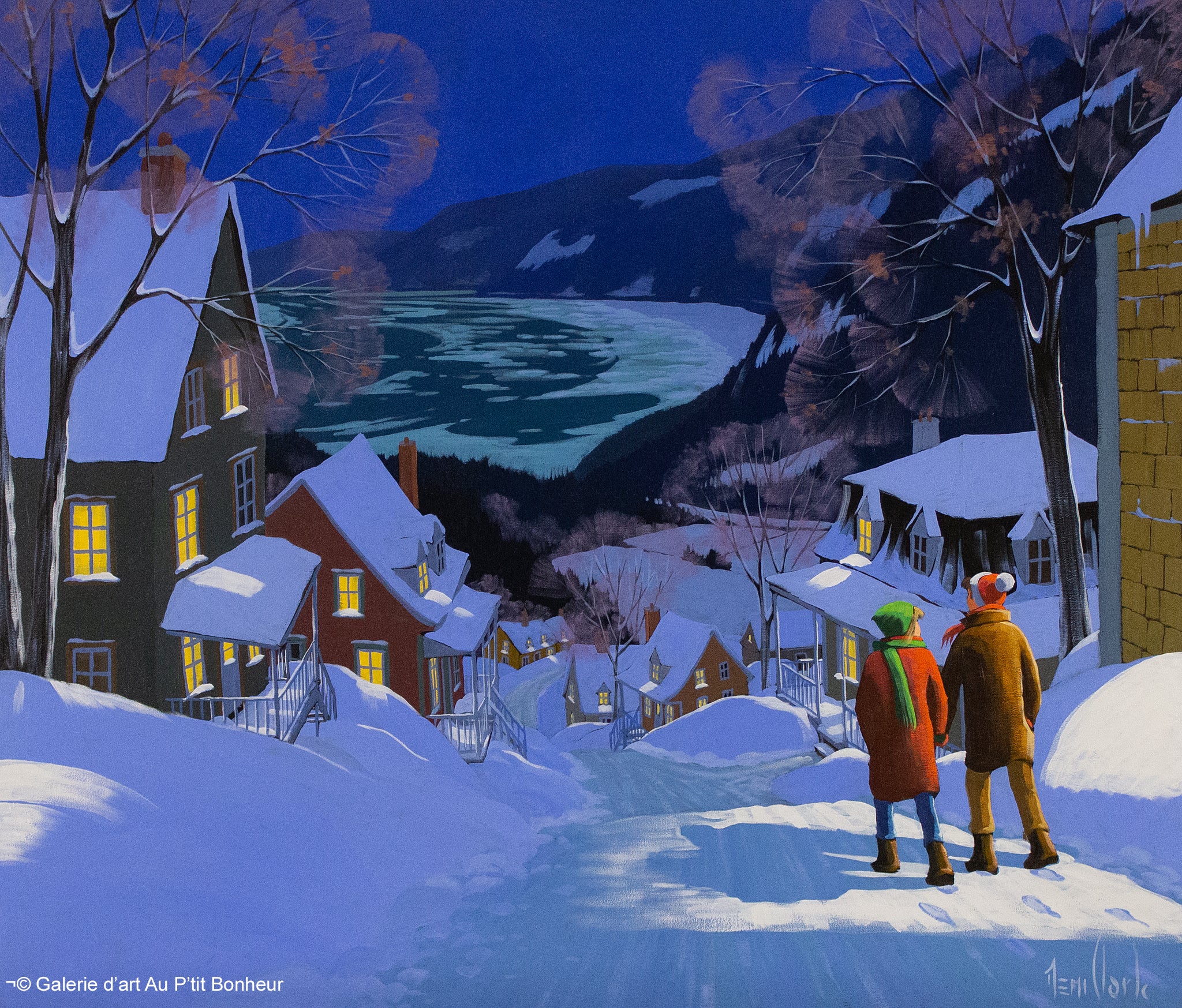 Rémi Clark | Du haut du village (circa 2001)