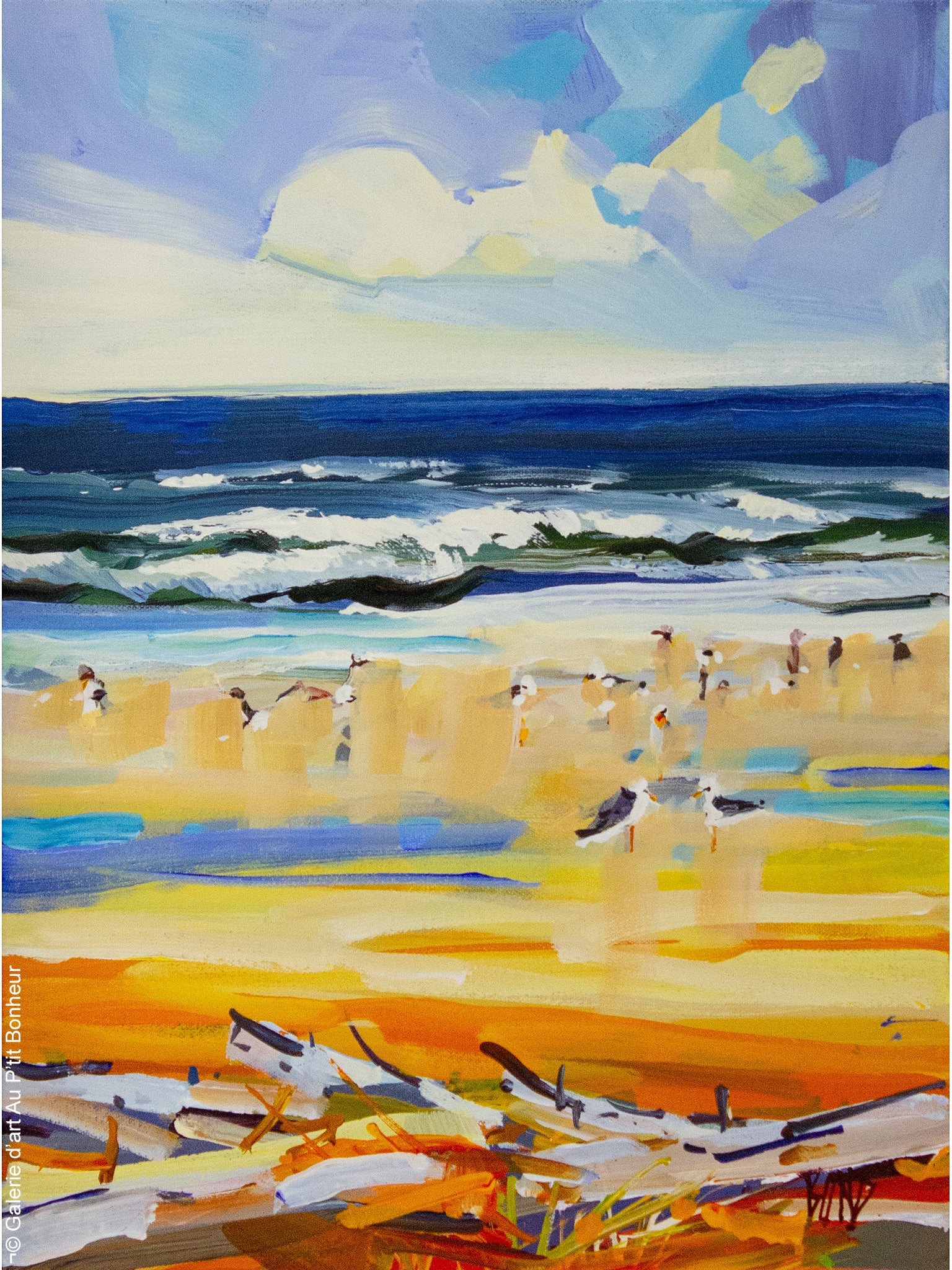Rick Bond | Resting On a Sandbar
