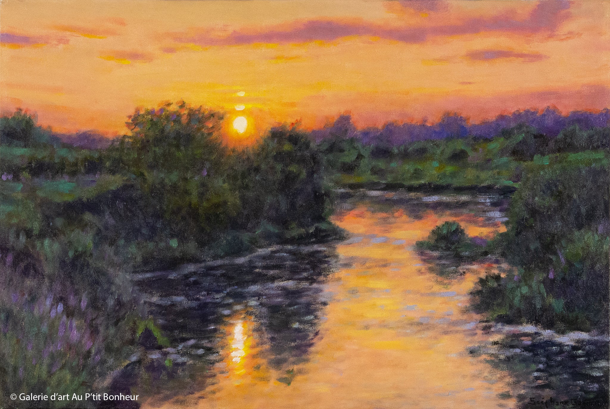Stéphane Gagnon | Au coucher du soleil 
