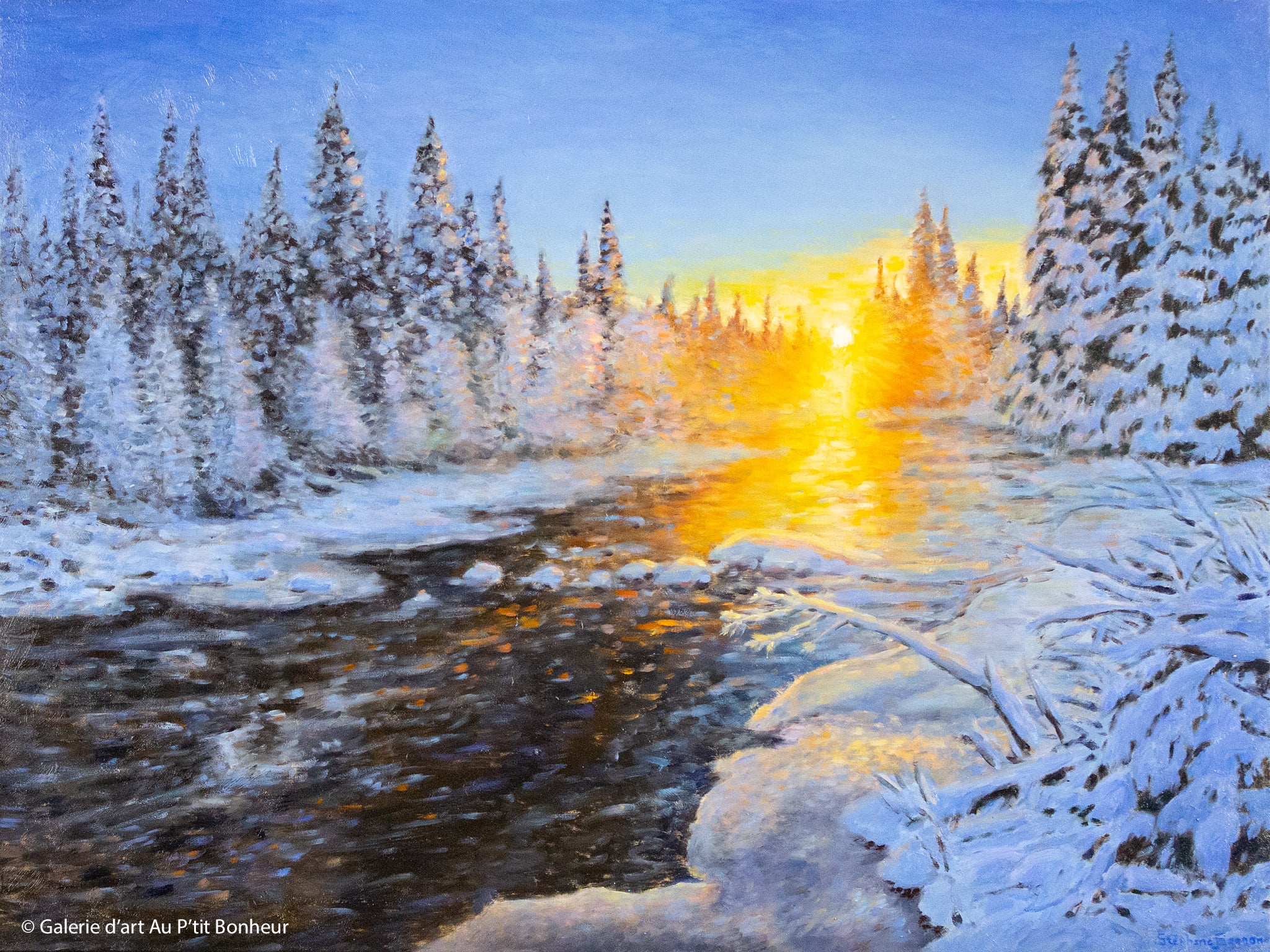 Stéphane Gagnon, artiste peintre | Oeuvres disponibles  | Galerie d'art Au P'tit Bonheur