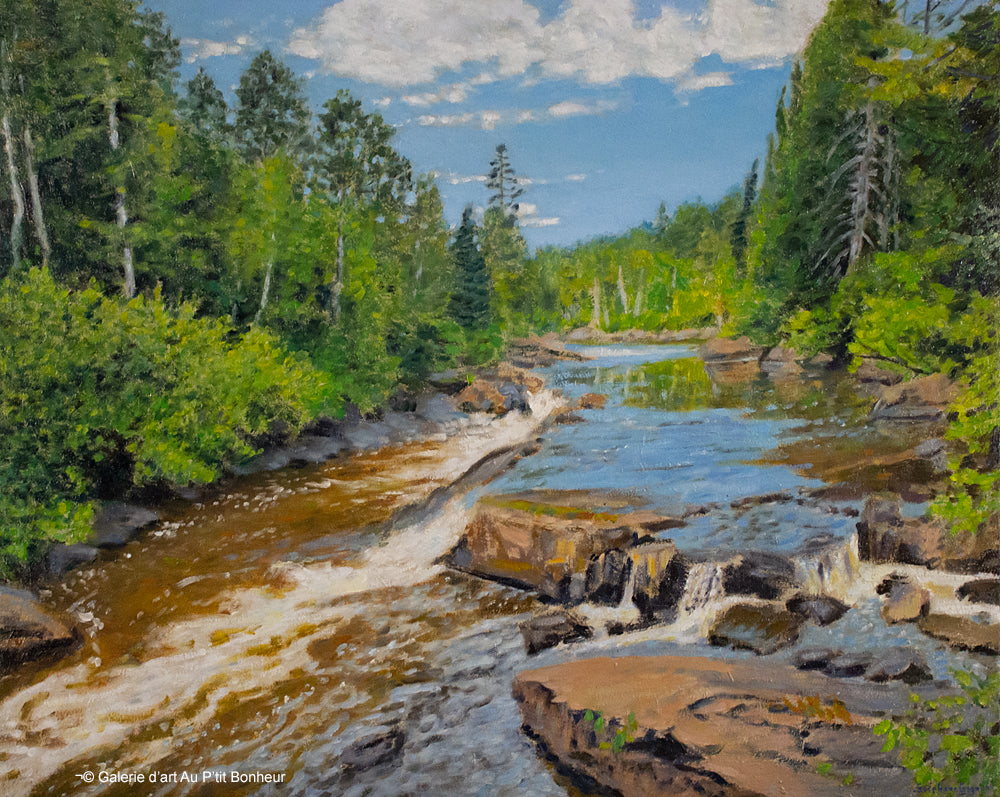 Stéphane Gagnon, artiste peintre | Oeuvres disponibles  | Galerie d'art Au P'tit Bonheur