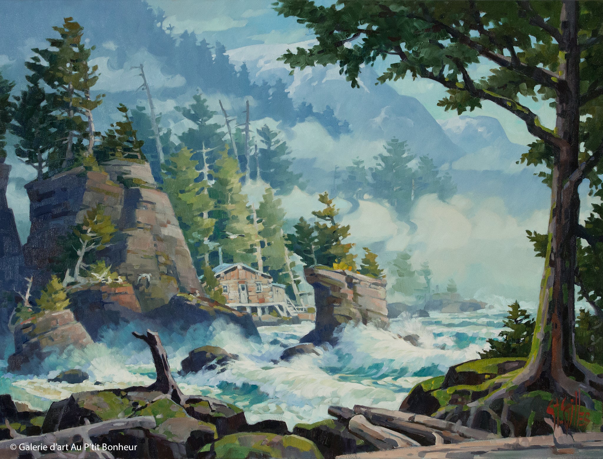 St-Gilles | Vers Masset, Queen Charlotte Island, B.C. (2013)