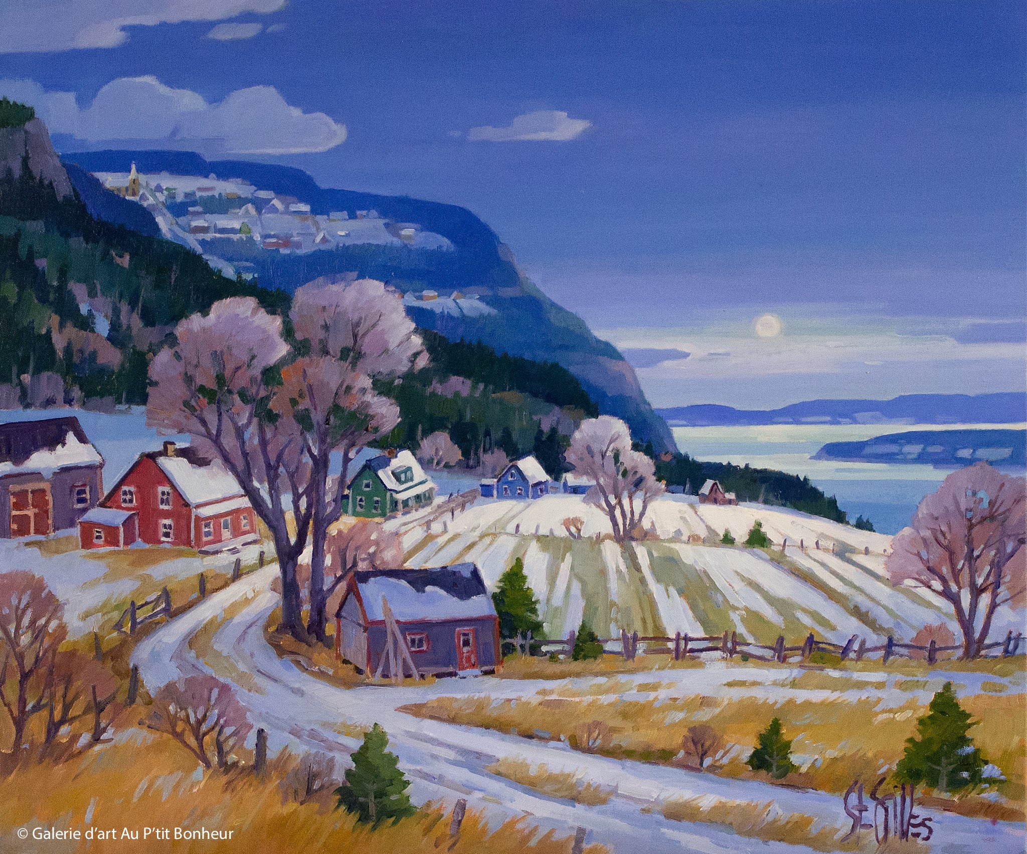 St-Gilles, artiste peintre | Oeuvres disponibles  | Galerie d'art Au P'tit Bonheur