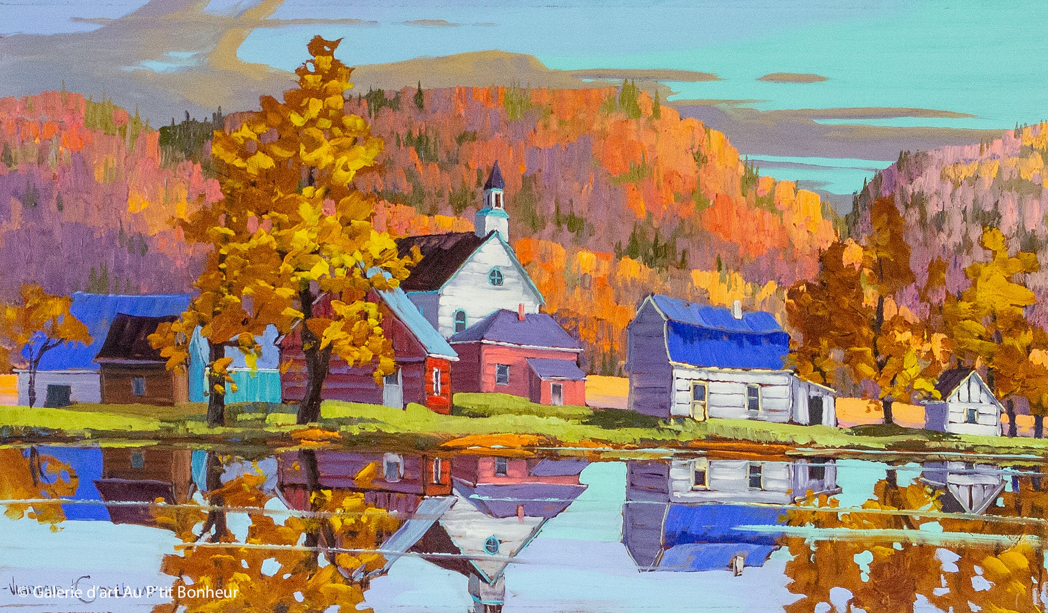 Vladimir Horik | Journée d’automne en Charlevoix (circa 1990)