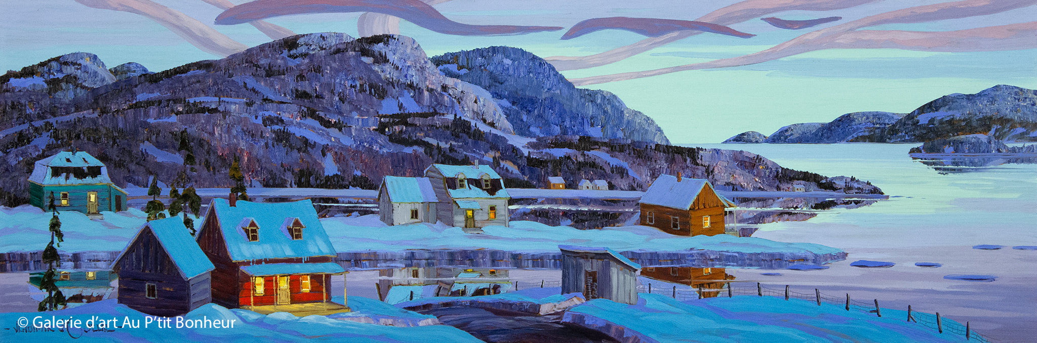 Vladimir Horik | La rivière Saguenay, sur le fjord du Saguenay (1998)